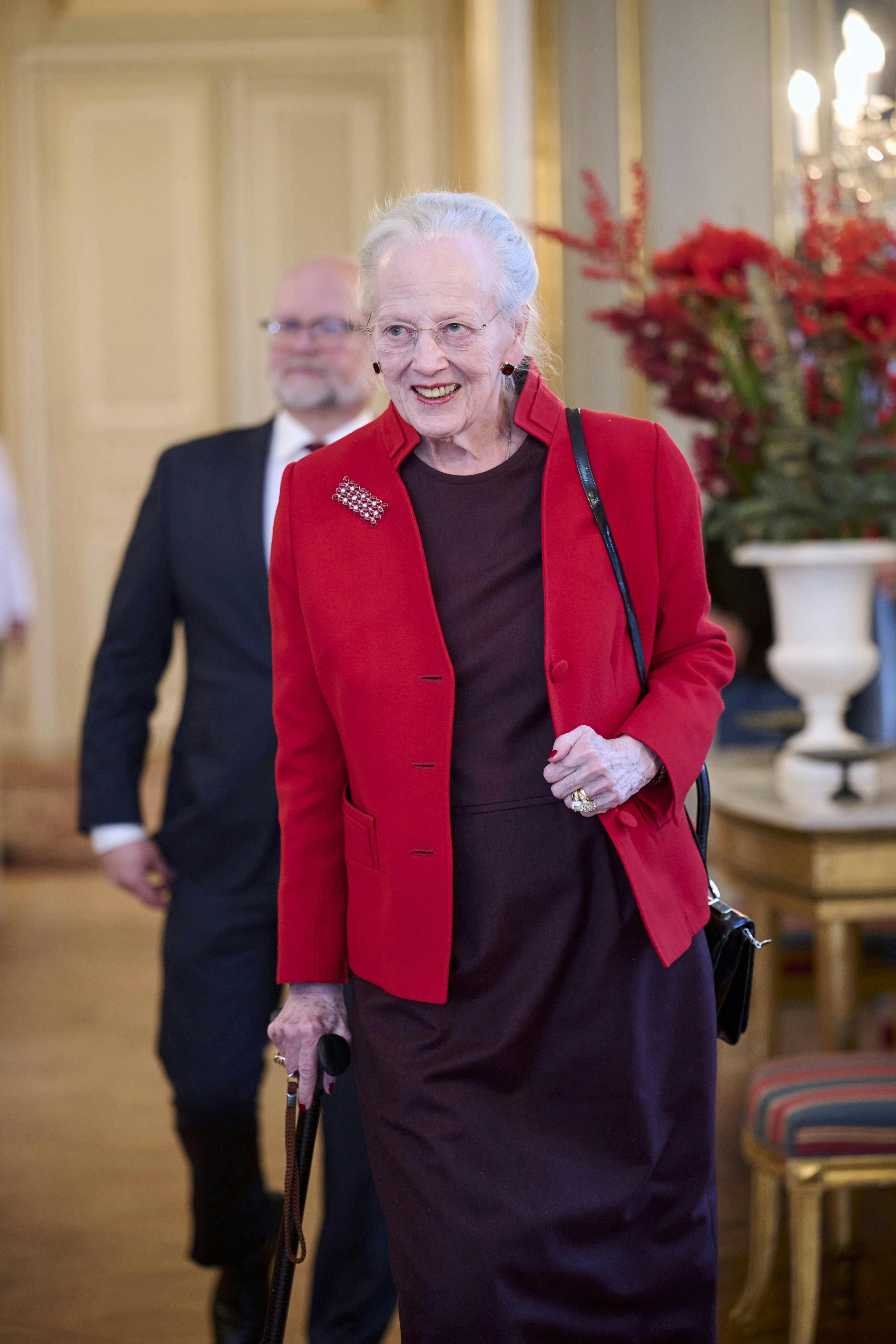 Dronning Margrethe er blevet syg.