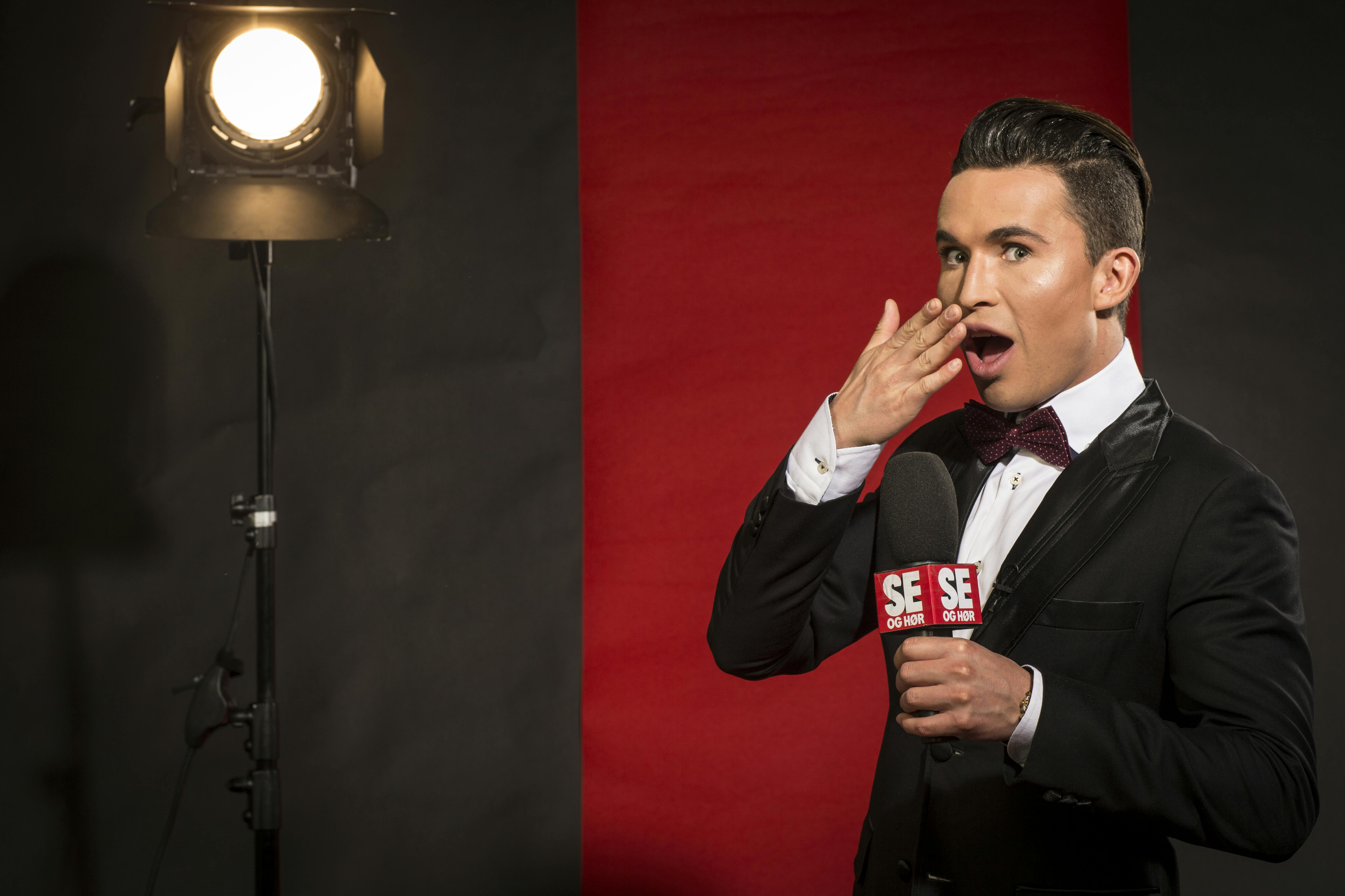 Gustav Salinas gav den gas som SE og HØR-reporter, da Reality Awards åbnede i 2014. Dengang blev showet afholdt på Bremen i København.