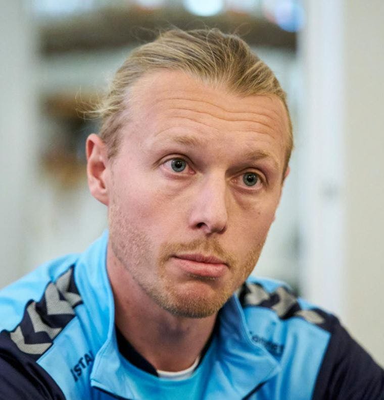 Simon Kjær hoppet ombord på Daniel Aggers tatoverings-platform.