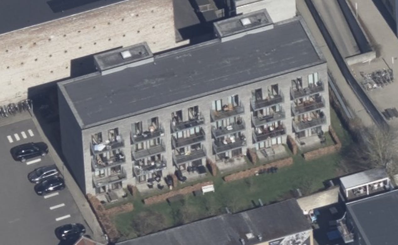 Villy Søvndals seneste ejendomskøb ligger i denne ejendom i Aarhus.