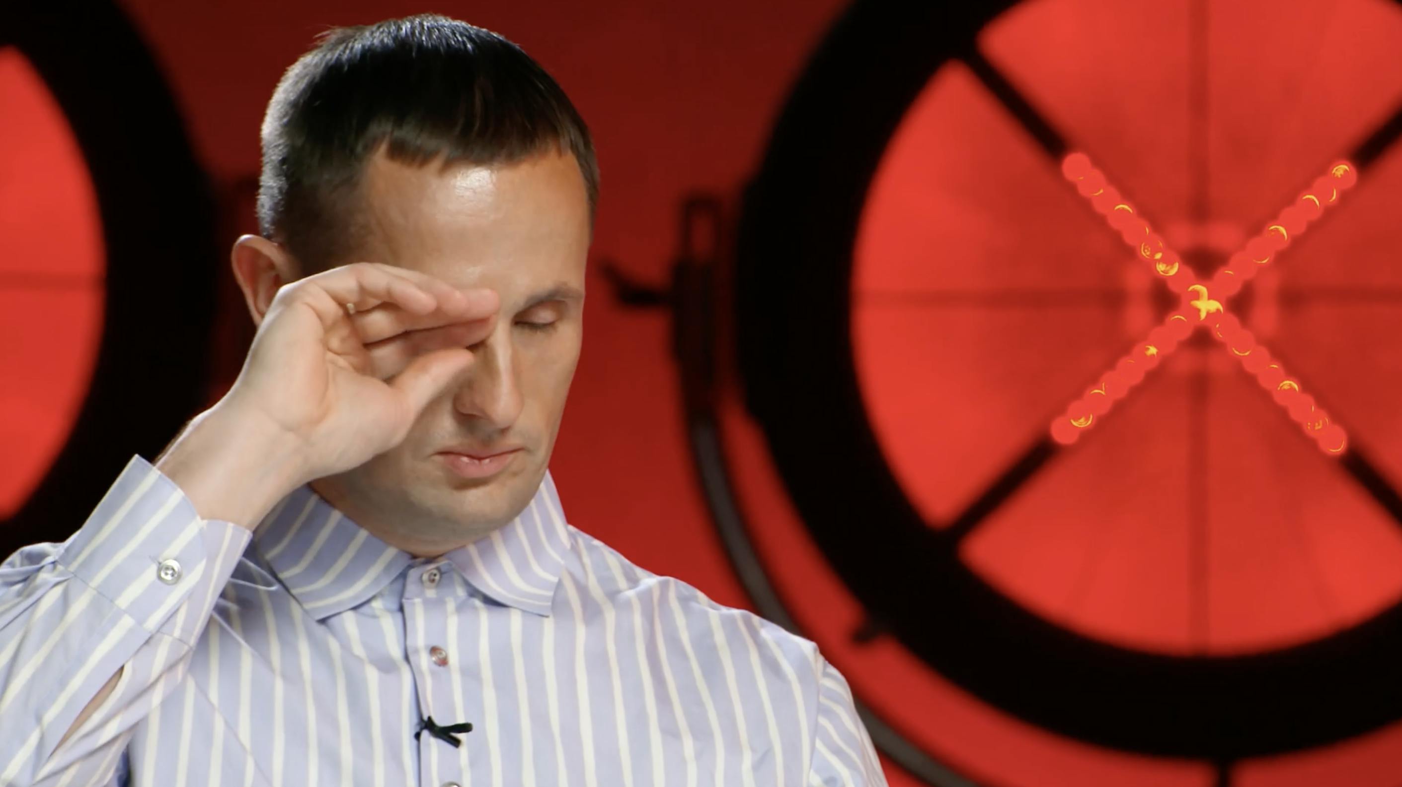 Benjamin Hav blev dybt rørt, da Asta sang foran de tre dommere.