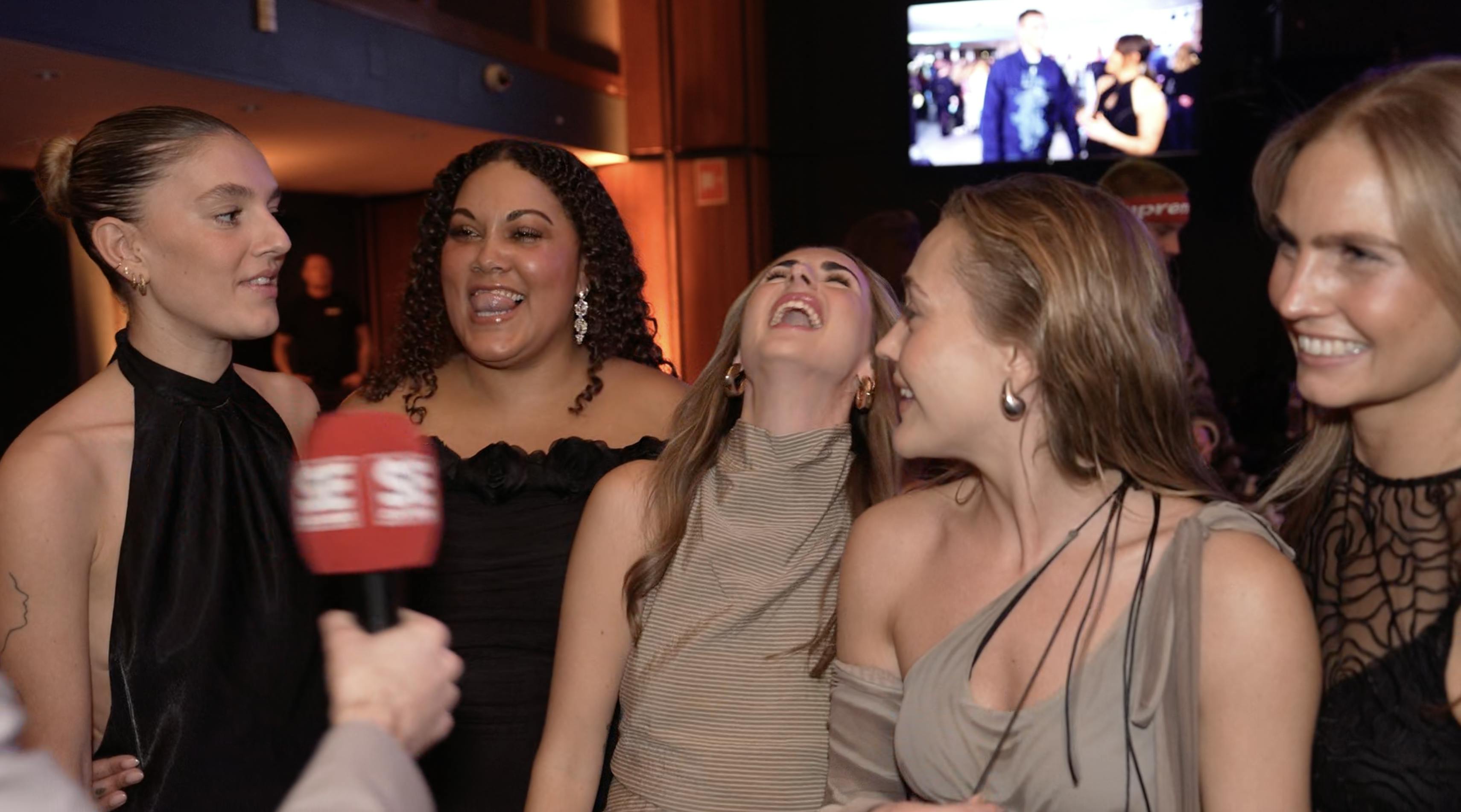 Humøret var strålende, da reality-profilen fortalte, at hun ser en ny, sød fyr.