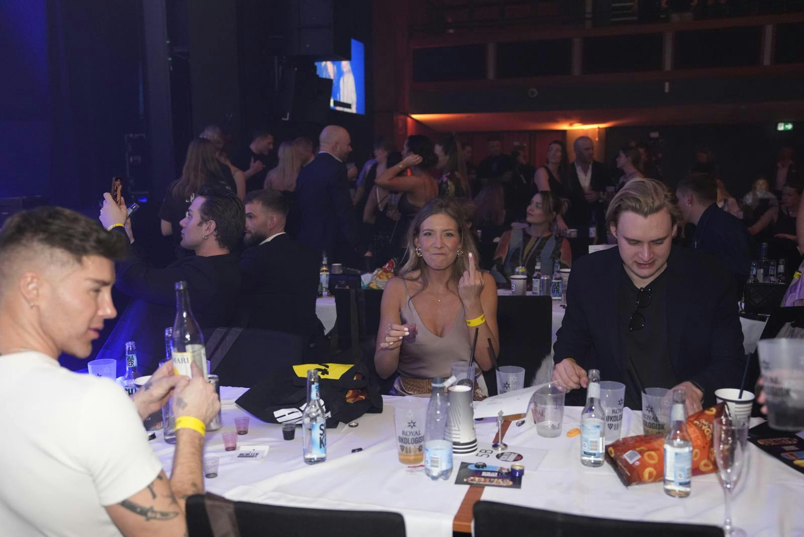 Og Carla sendte en venlig hilsen til fotografen.