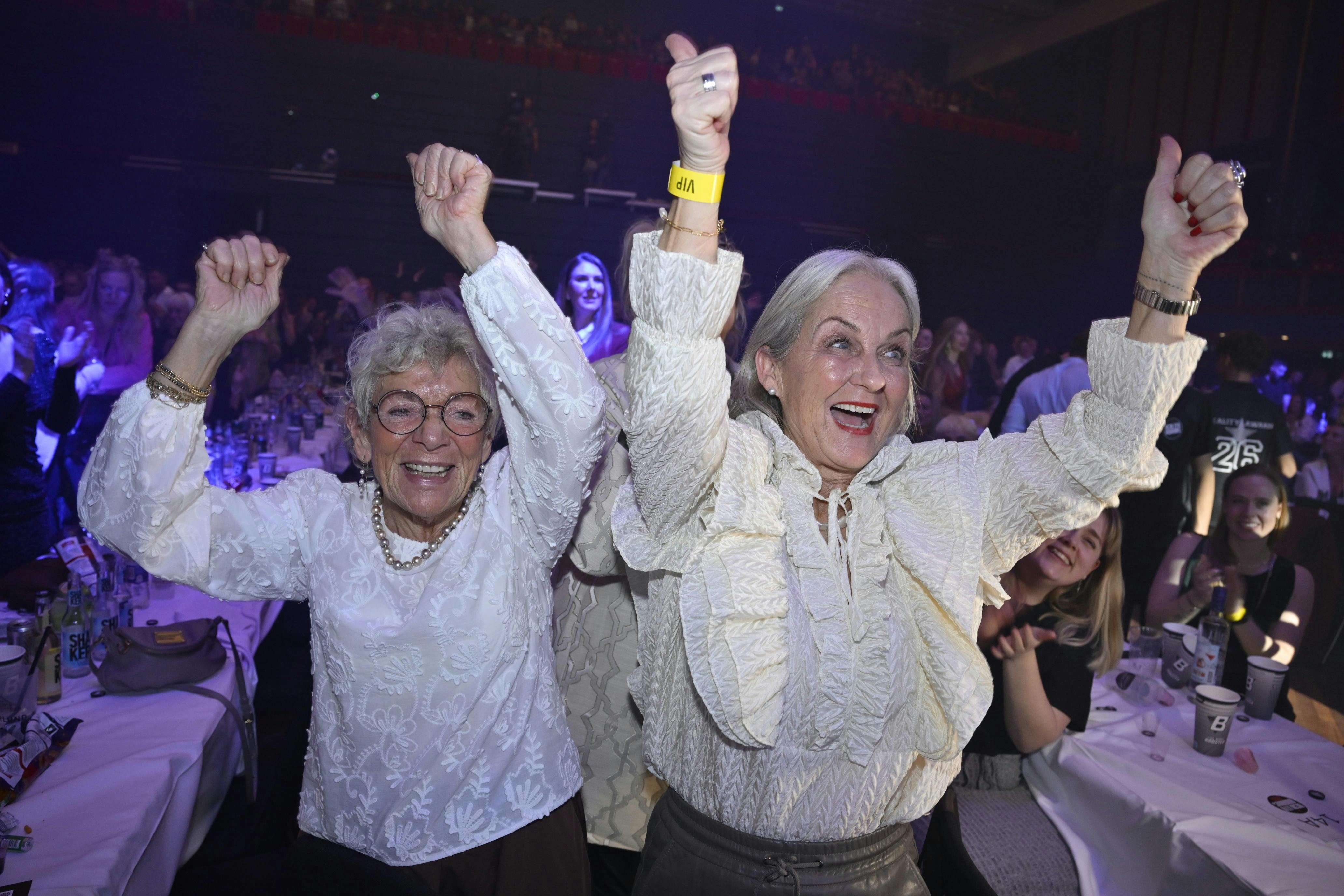 Kirsten og Lise-lotte var også begge nominerede til Reality Awards.
