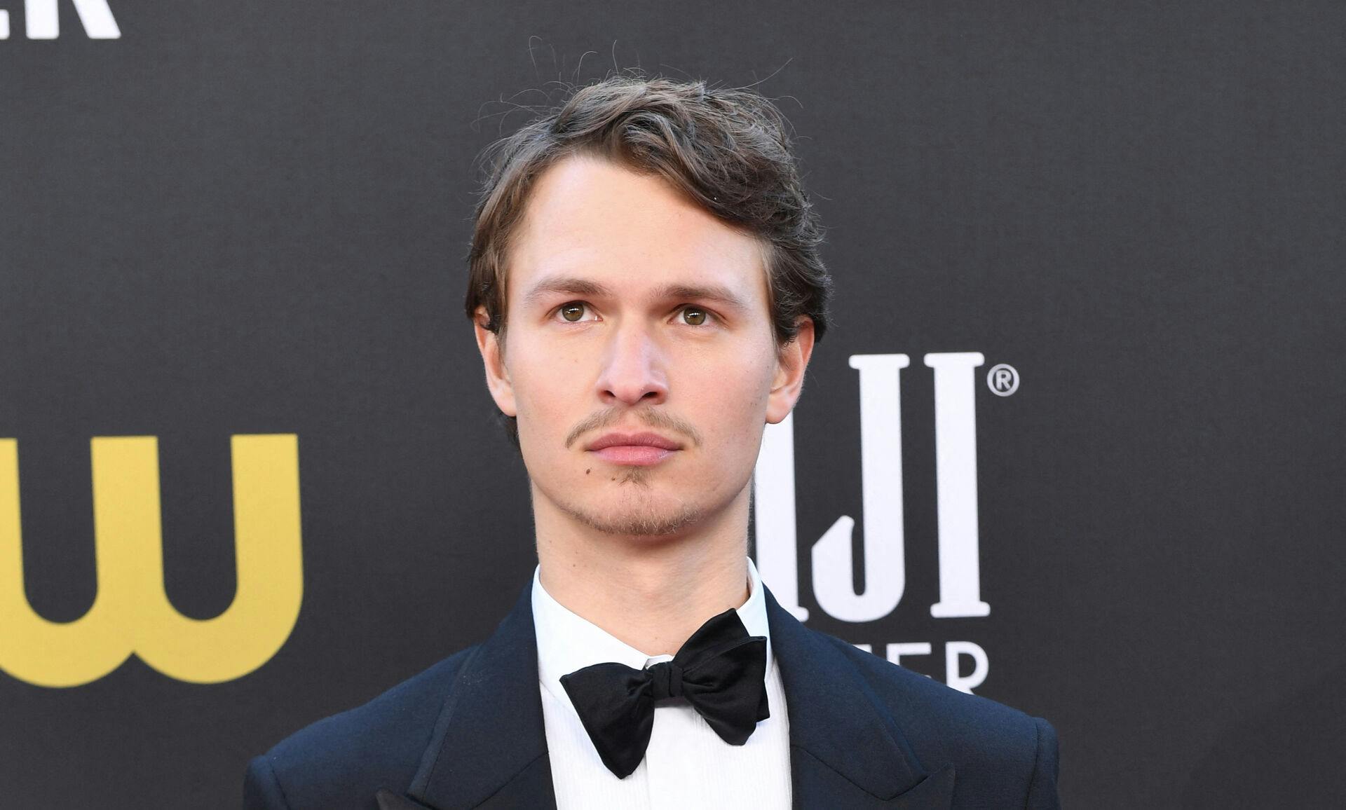 US actor Ansel Elgort arrives for the 27th Annual Critics Choice Awards at the Fairmont Century Plaza hotel in Los Angeles, March 13, 2022. Valerie MACON / AFP