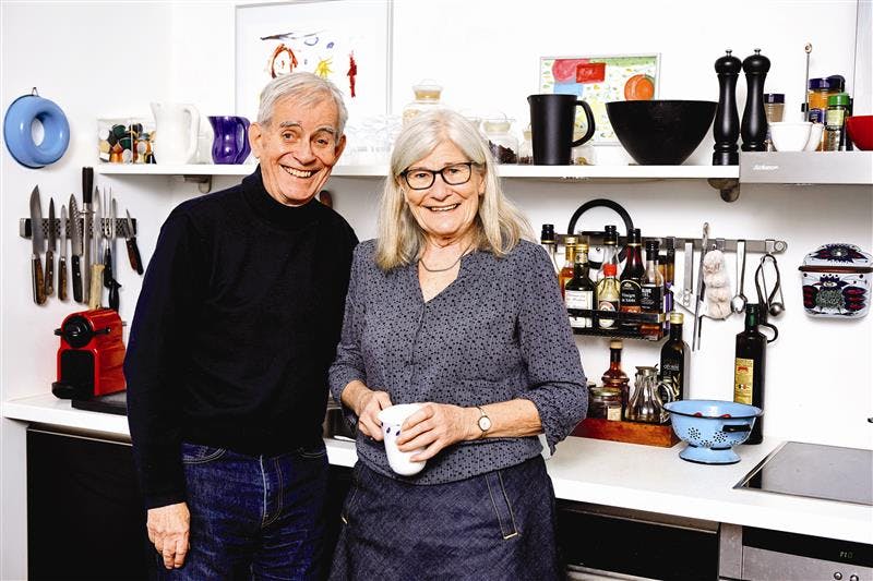 Kay Herting ses her i 2019 med hustruen Jane.