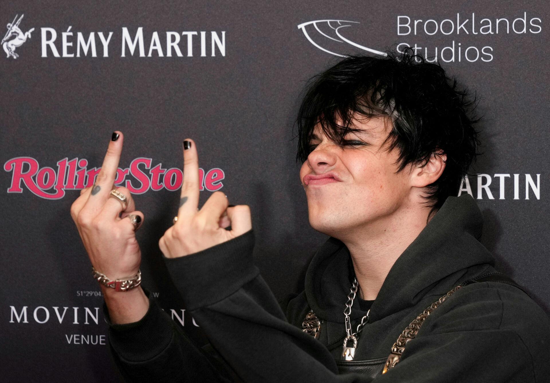 SENSITIVE MATERIAL. THIS IMAGE MAY OFFEND OR DISTURB Yungblud attends the first ever Rolling Stone UK Awards, in London, Britain, November 23, 2023. REUTERS/Maja Smiejkowska