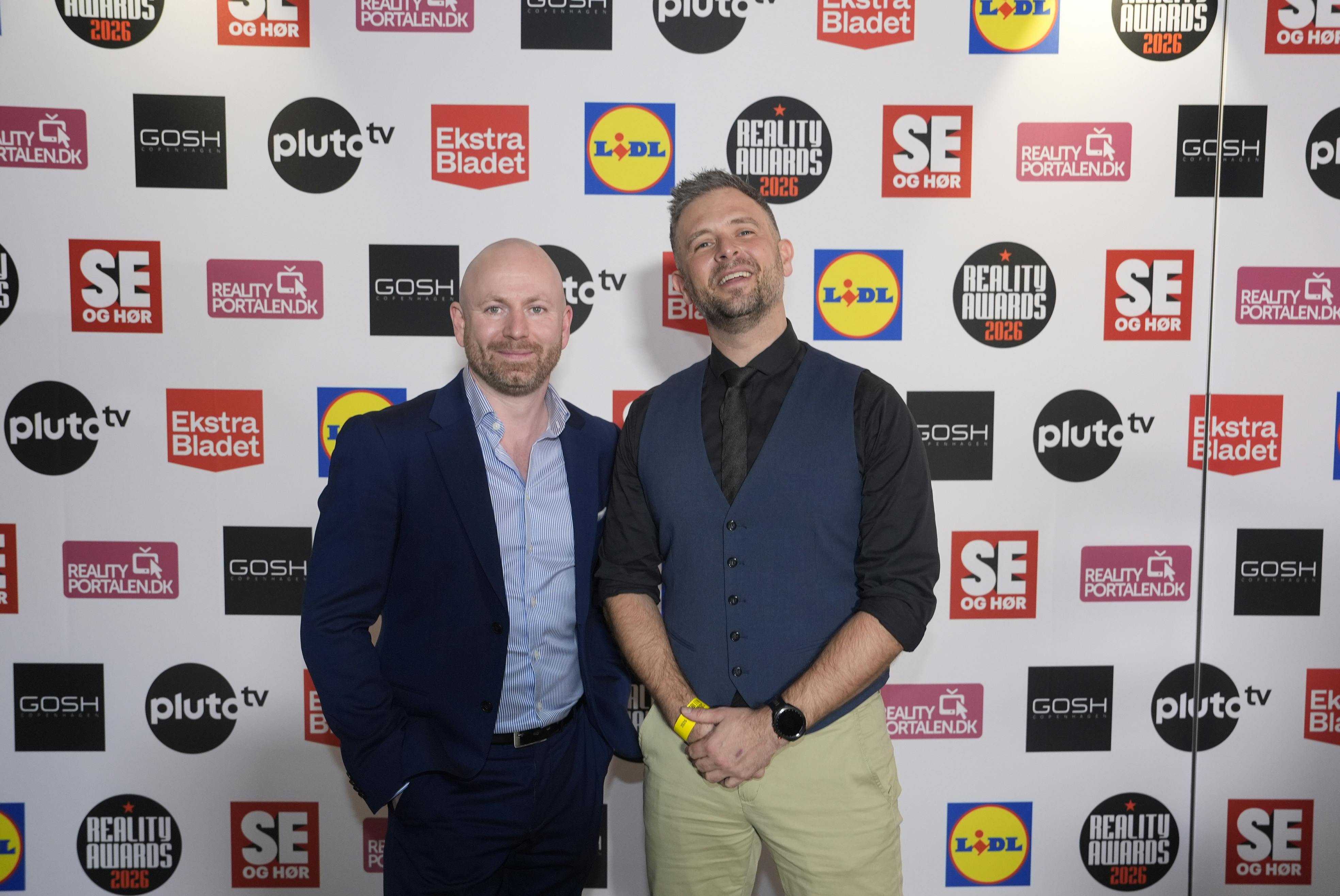 Michael Ewald Hansen ankom sammen med "Gift ved første blik"-kendissen Lasse Vilhelmsen