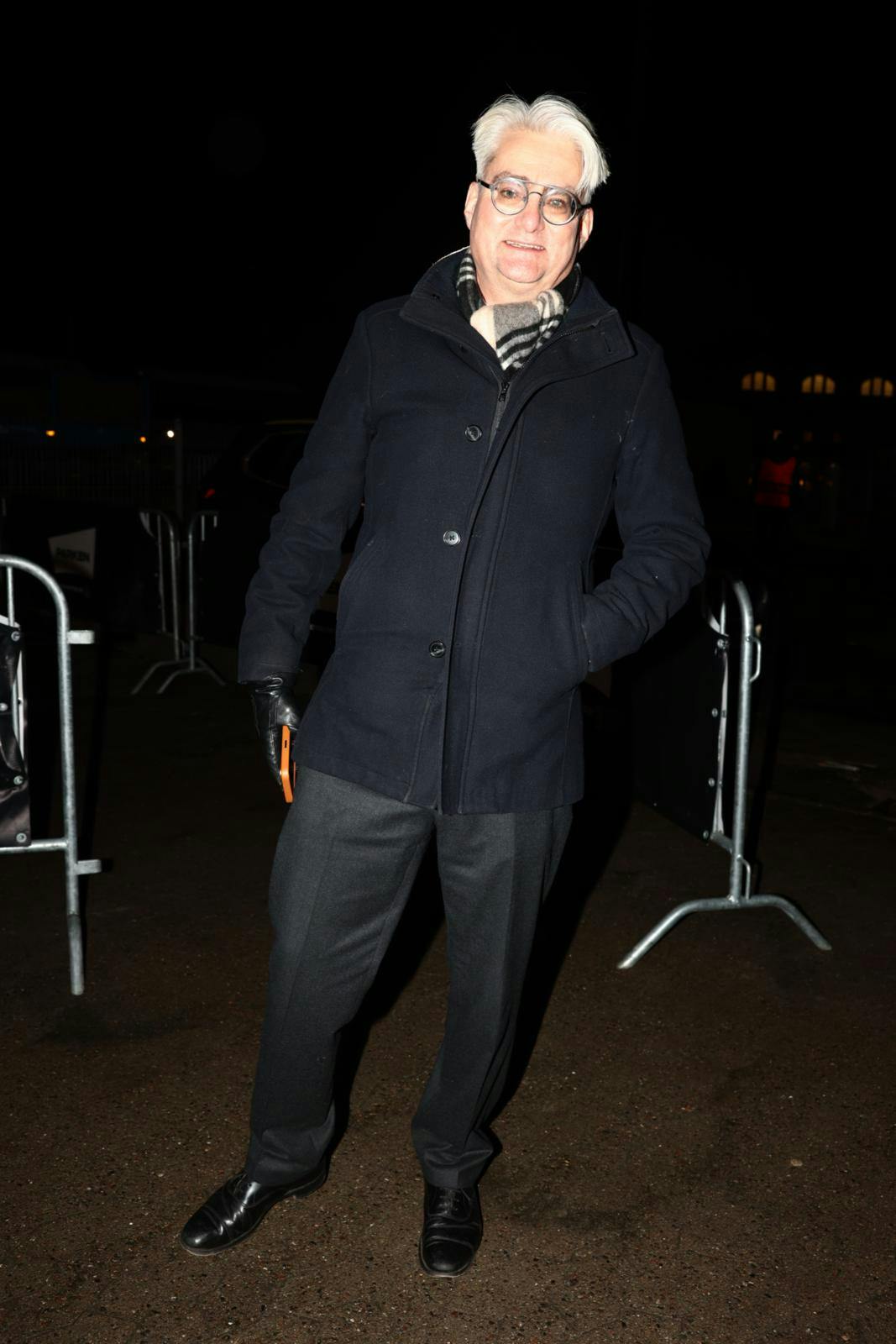 Søren Pind er til stede i Parken tirsdag aften.