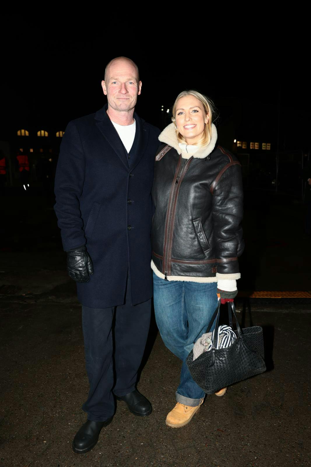 Lasse Sjørslev og Josefine Høgh var på plads i Parken tirsdag aften.