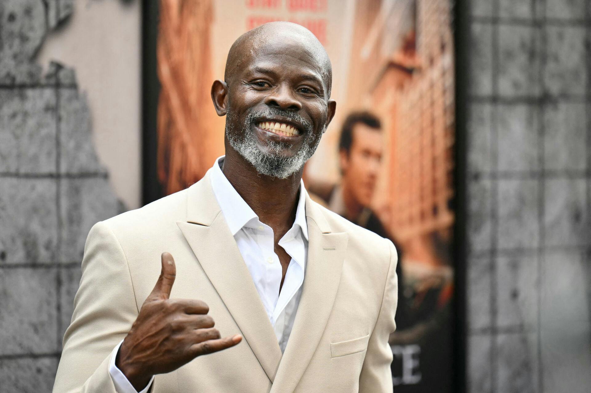 Beninese actor Djimon Hounsou attends the New York premiere of Paramount's "A Quiet Place: Day One" in New York on June 26, 2024. ANGELA WEISS / AFP