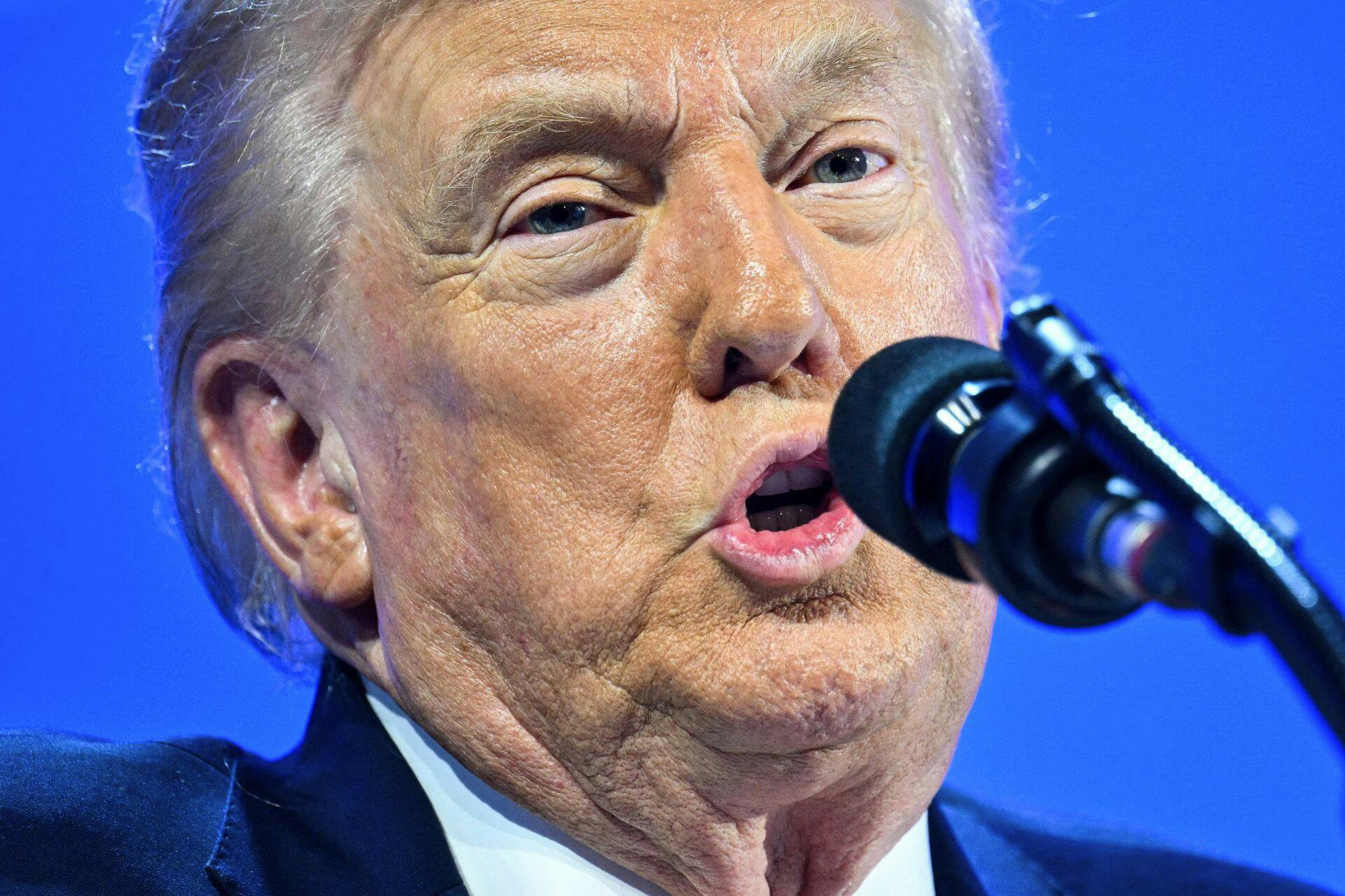 Donald Trump siger, at USA har kæmpet for Danmark.