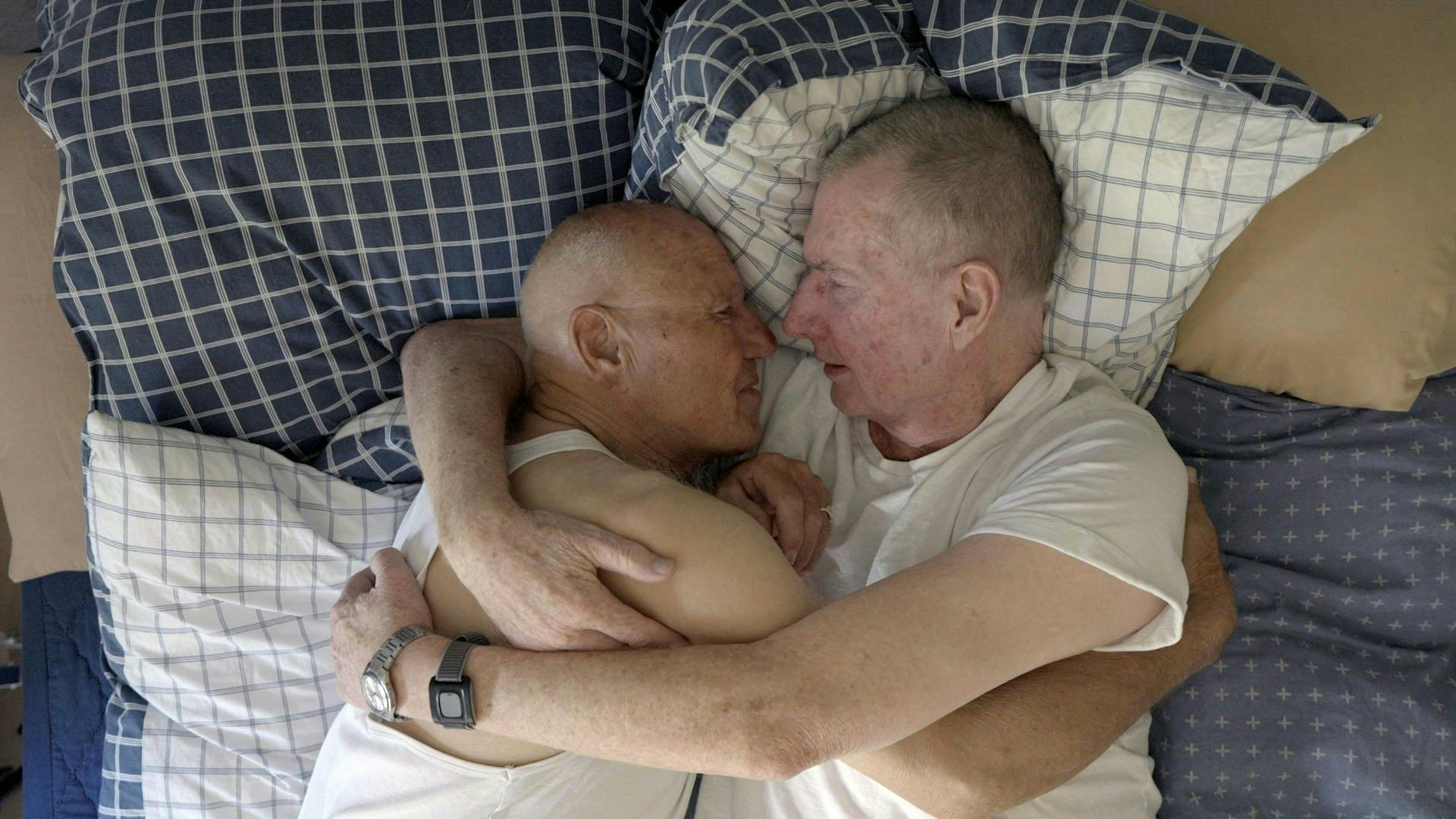 Frede Rasmussen og Lars Kobberø Andersen forelskede sig i TV 2-dokumentaren "Fræk fyr til Frede".