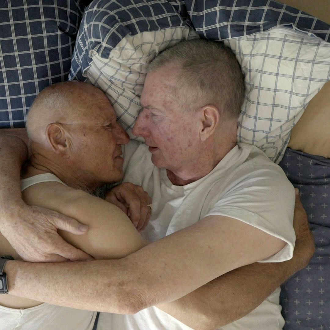 Frede Rasmussen og Lars Kobberø Andersen forelskede sig i TV 2-dokumentaren "Fræk fyr til Frede".