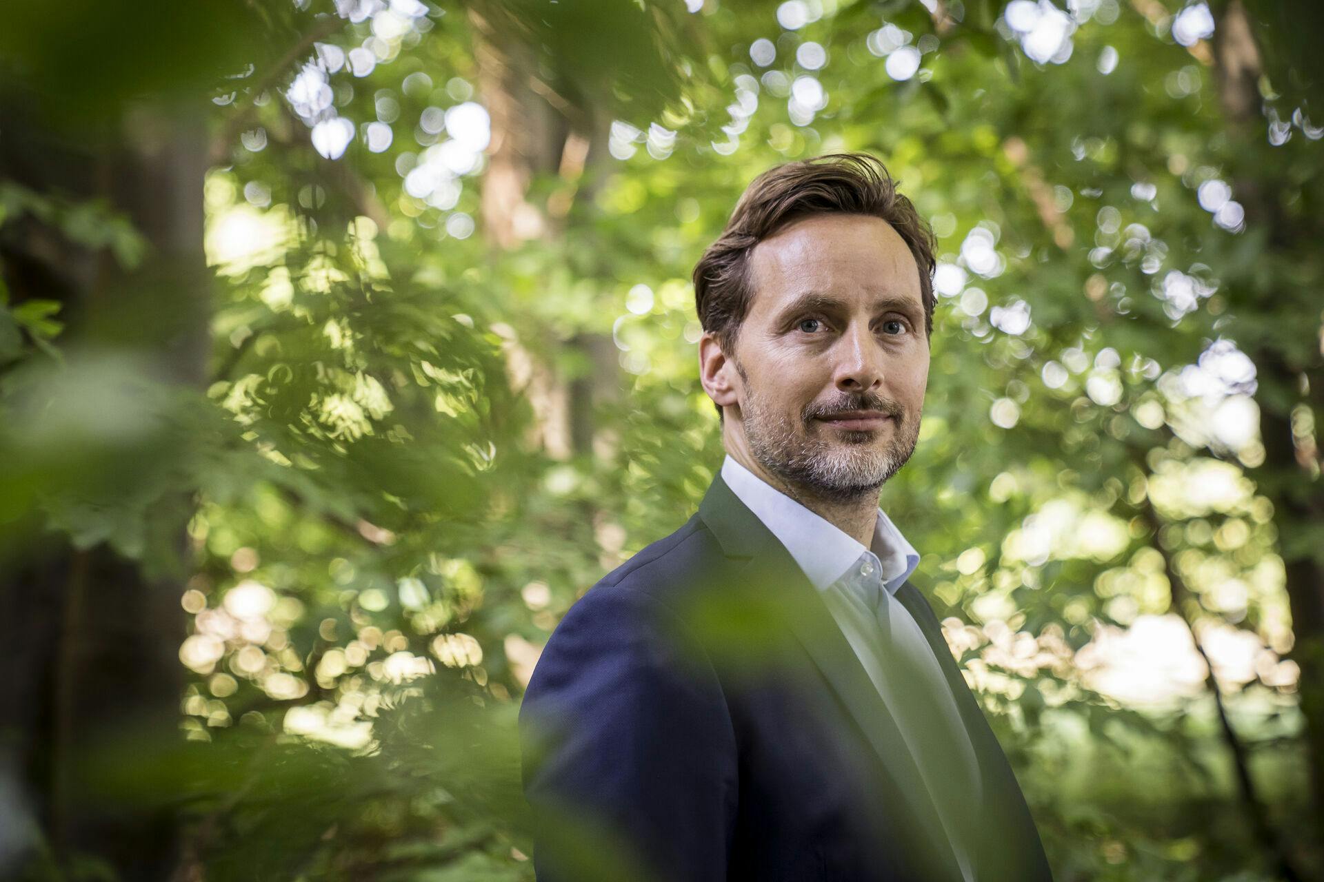 Johan Kirstein Brammer, der er koncerndirektør i Tryg, glæder sig over endnu et meget fedt år for hans firma.