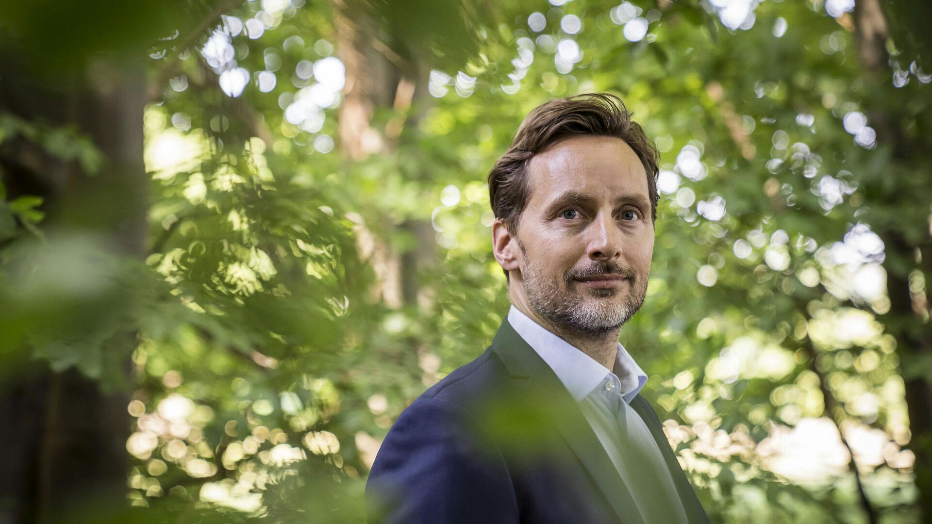 Johan Kirstein Brammer, der er koncerndirektør i Tryg, glæder sig over endnu et meget fedt år for hans firma.