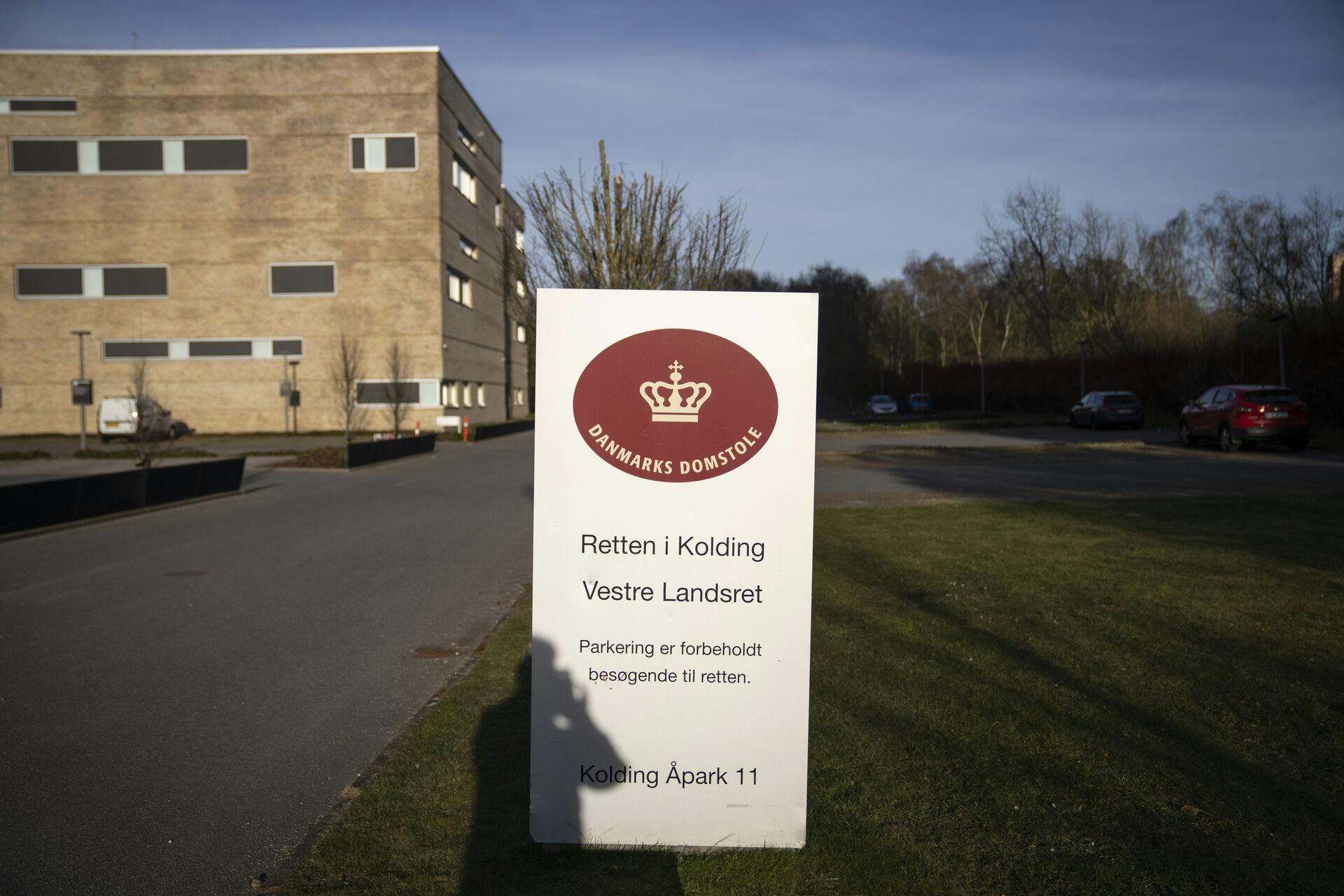 Retten i Kolding mandag den 17. marts 2025. Retten i Kolding er Danmarks 3. største blandt de 24 byretter. Retskredsen har ca. 290.000 indbyggere og omfatter Billund, Fredericia, Kolding og Vejle kommuner. (Foto: Bo Amstrup/Ritzau Scanpix)