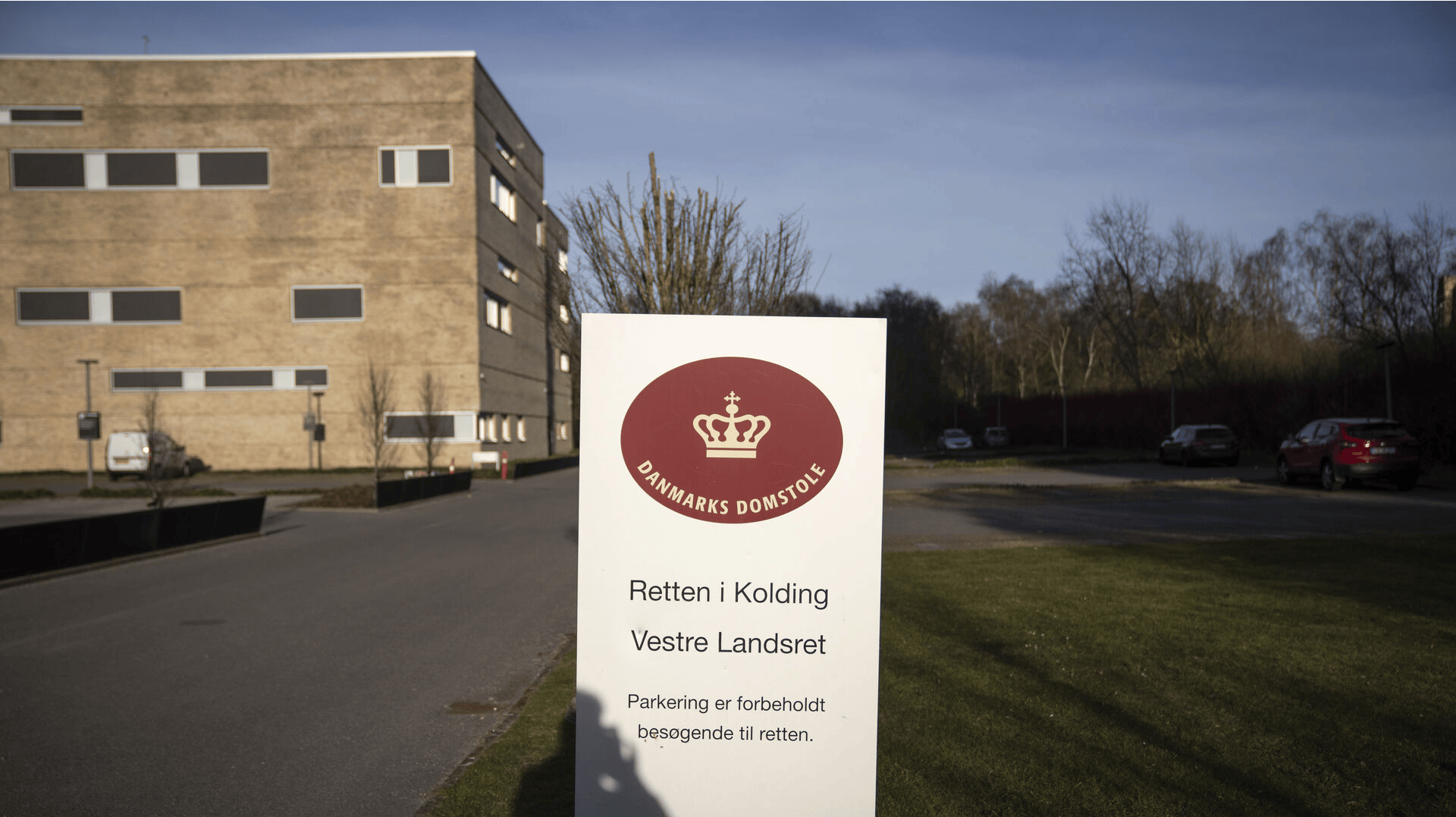 Retten i Kolding mandag den 17. marts 2025. Retten i Kolding er Danmarks 3. største blandt de 24 byretter. Retskredsen har ca. 290.000 indbyggere og omfatter Billund, Fredericia, Kolding og Vejle kommuner. (Foto: Bo Amstrup/Ritzau Scanpix)