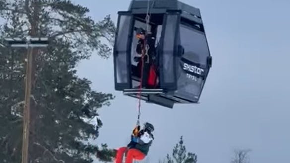 En lidt for spændende dag på de norske pister i Trysil.