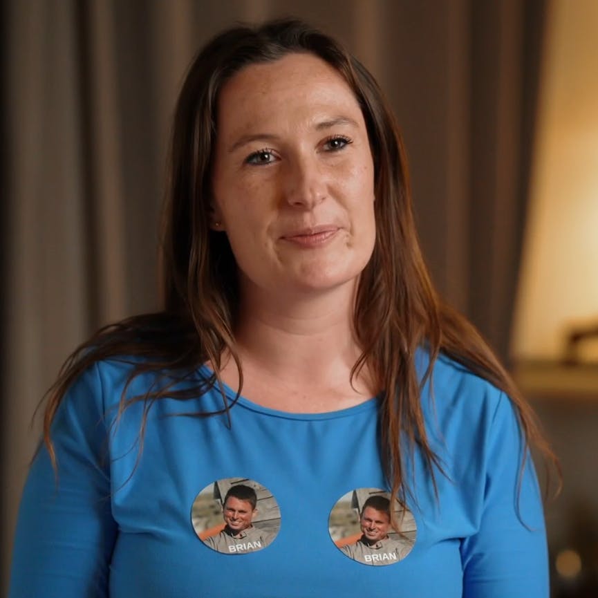 Tabita Gyrup Munk går målrettet efter Brian i "Kærlighed hvor kragerne vender".