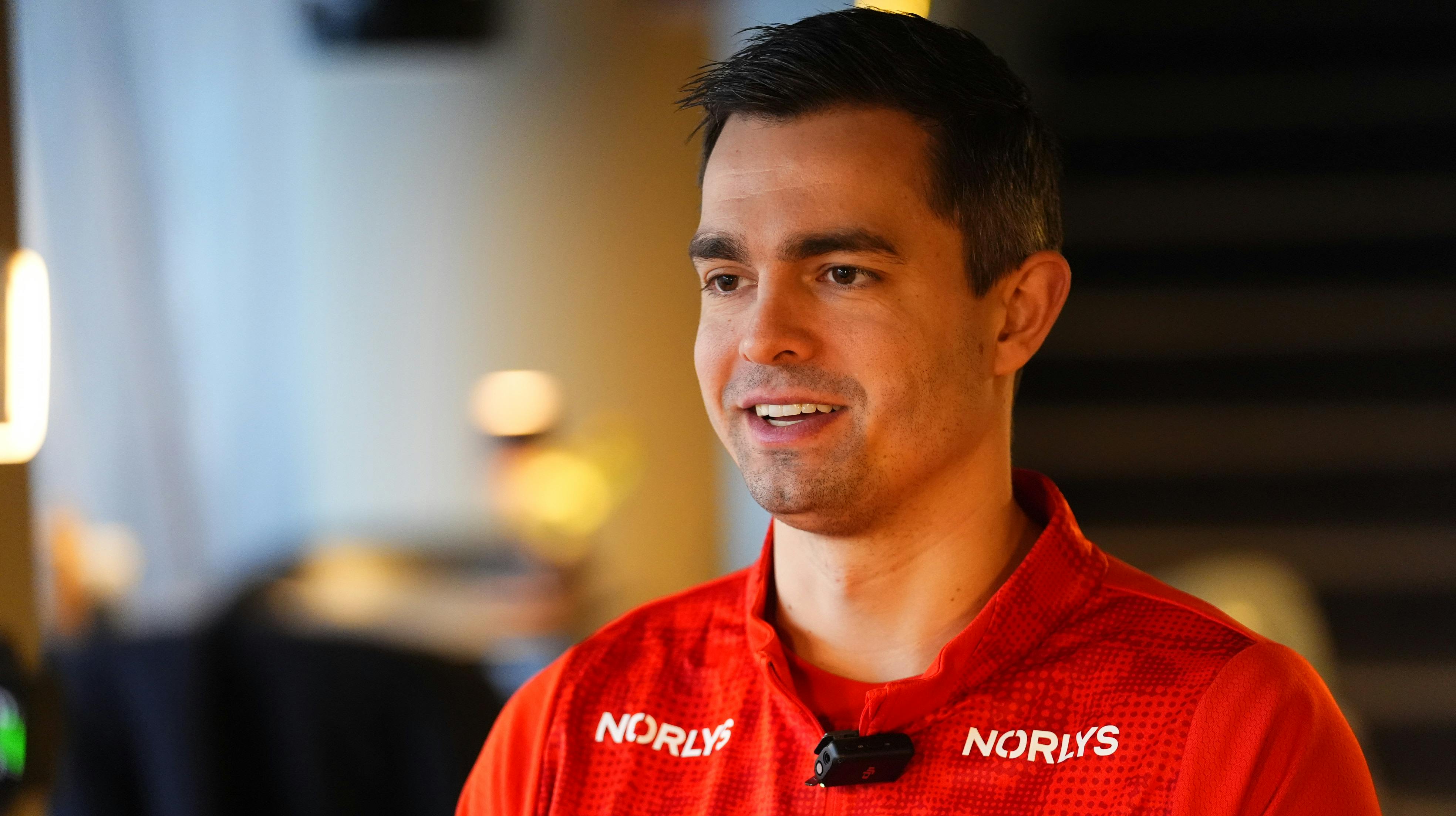 Rasmus Lauge er en af de få, der under slutrunden har fået et hotelværelse for sig selv. Noget som Nikolaj Jacobsen har valgt, men som Lauge også er glad for.