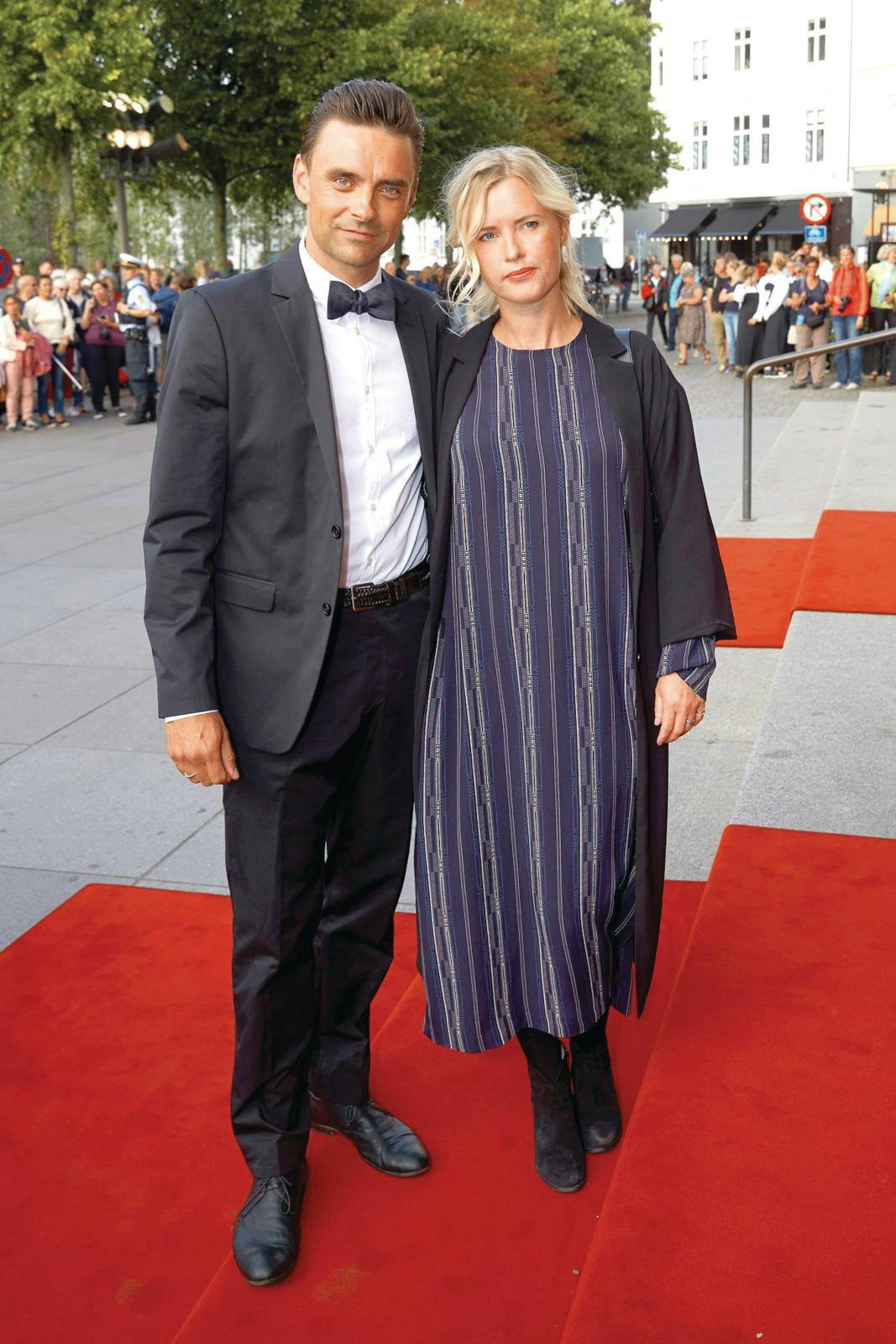 Simon Kvamm og Stine Ellerbæk blev gift i 2010. Her ses de sammen syv år senere