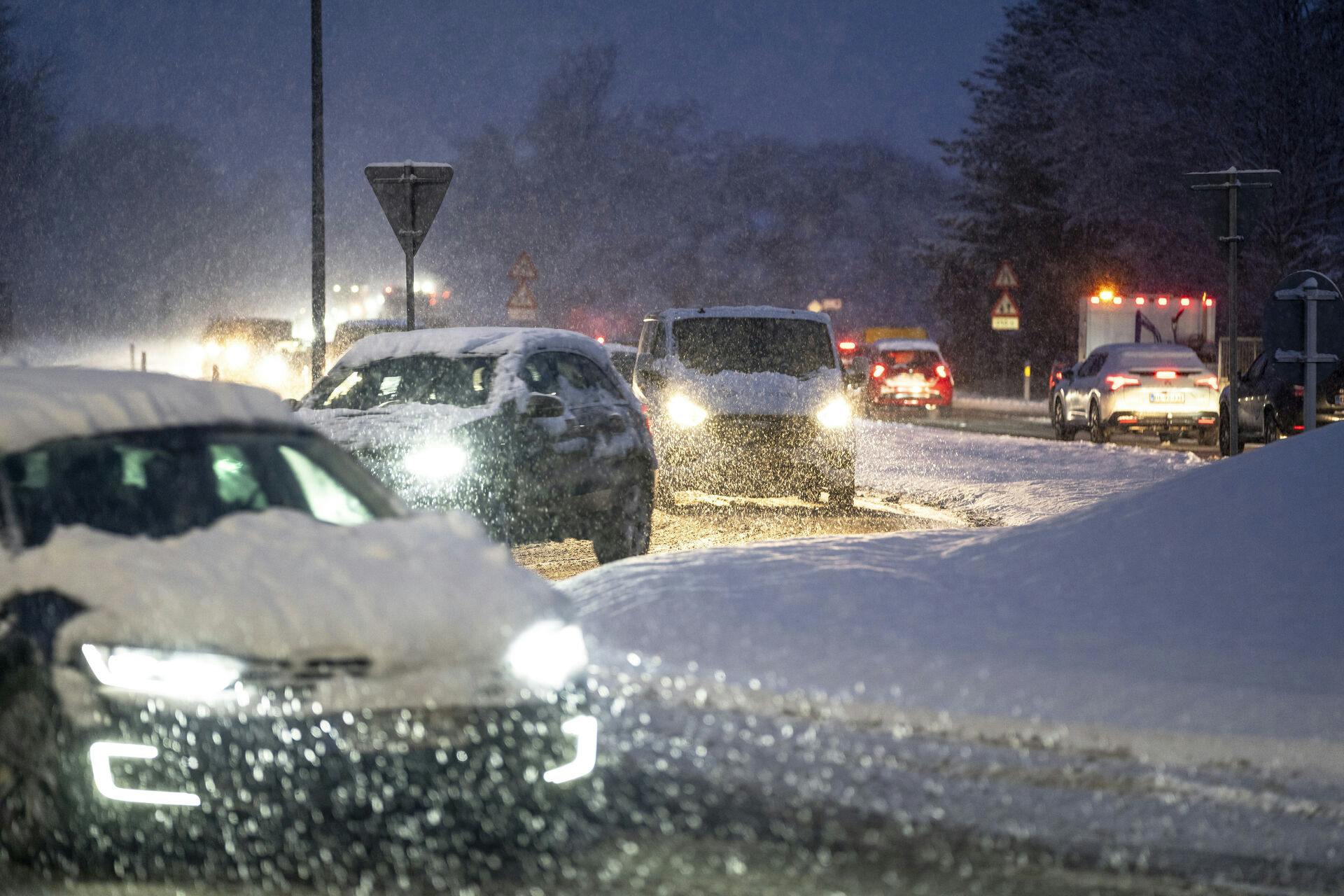 Der kan meget vel være sne på vej til Danmark i næste uge.