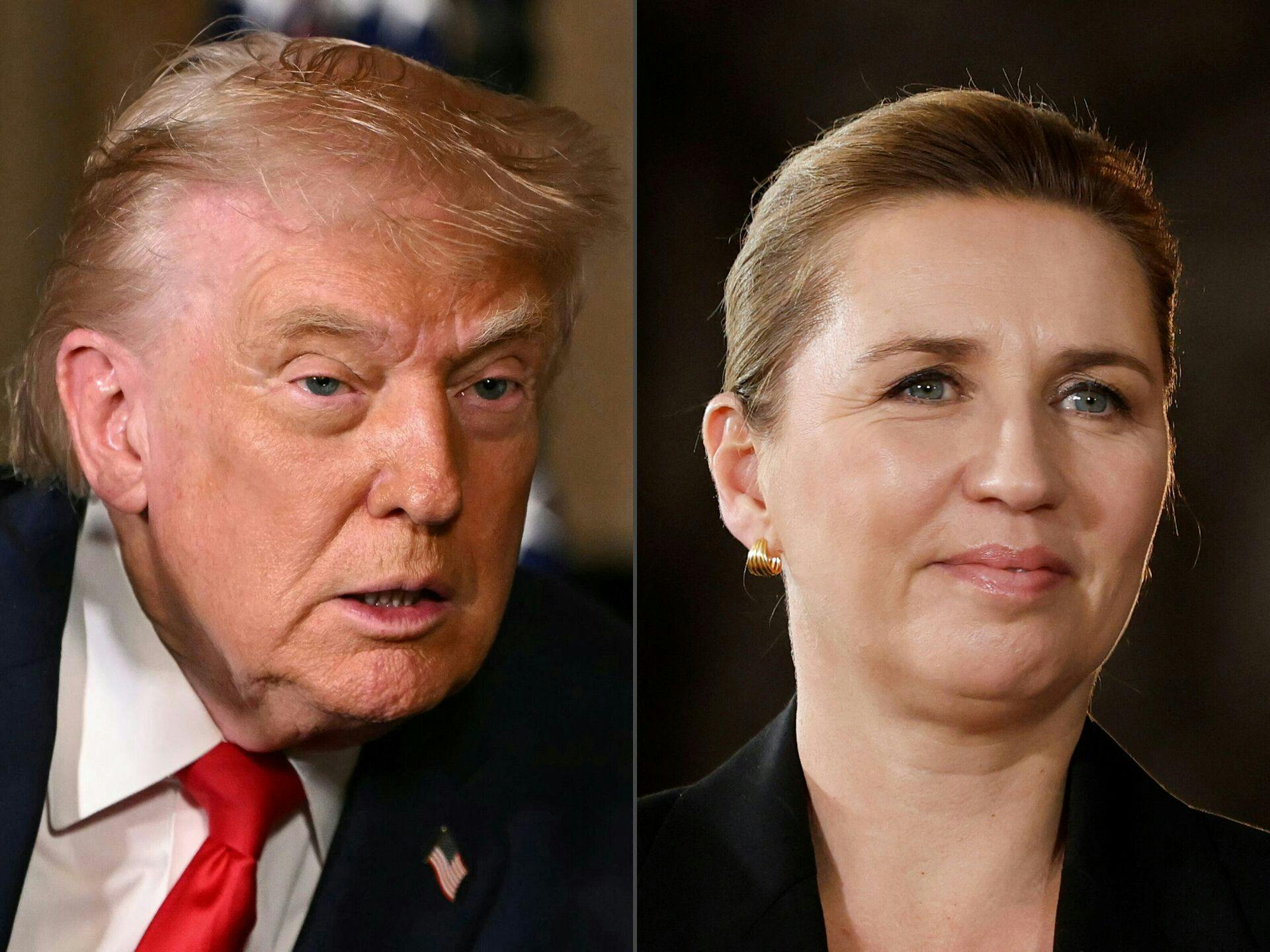 Mette Frederiksen tilslutter sig den kritik, der har været efter Donald Trumps udtalelser.