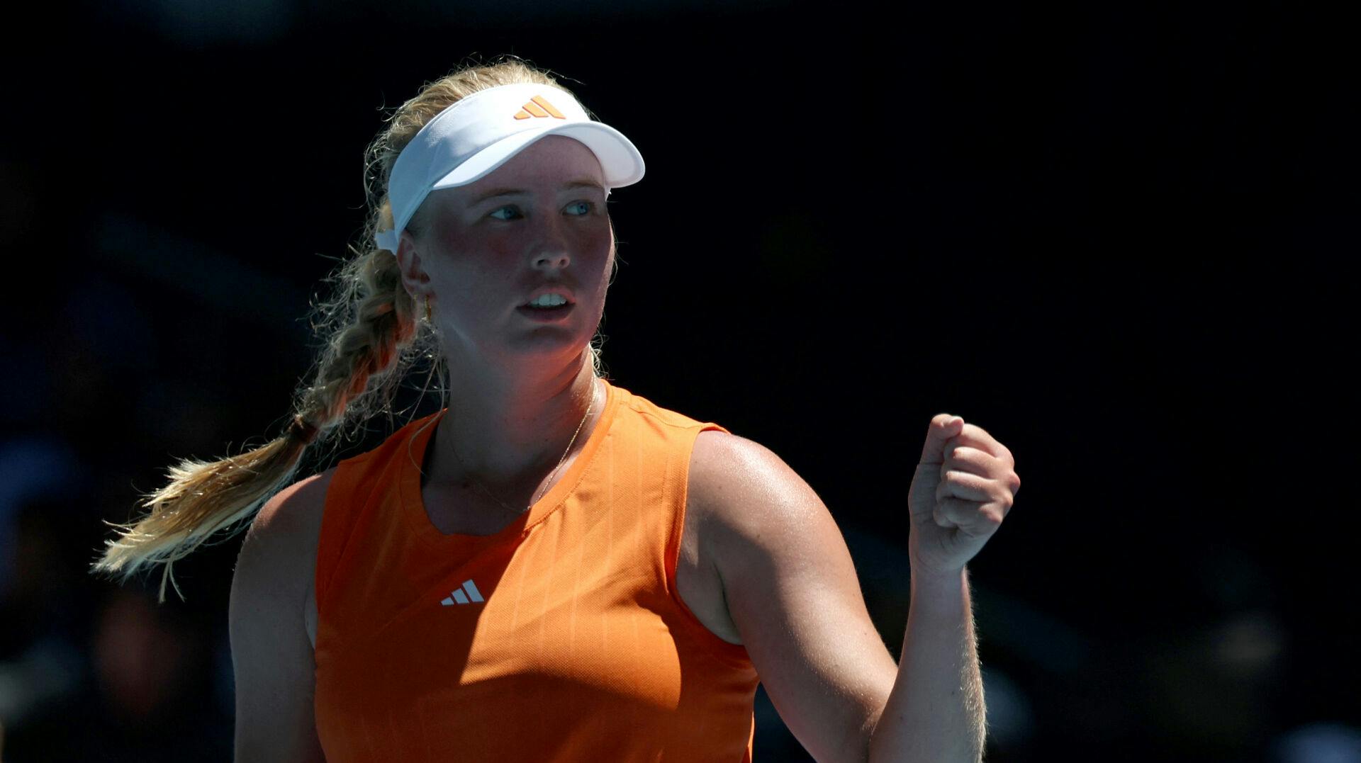 Clara Tauson skal ikke i aktion yderligere ved Australian Open.