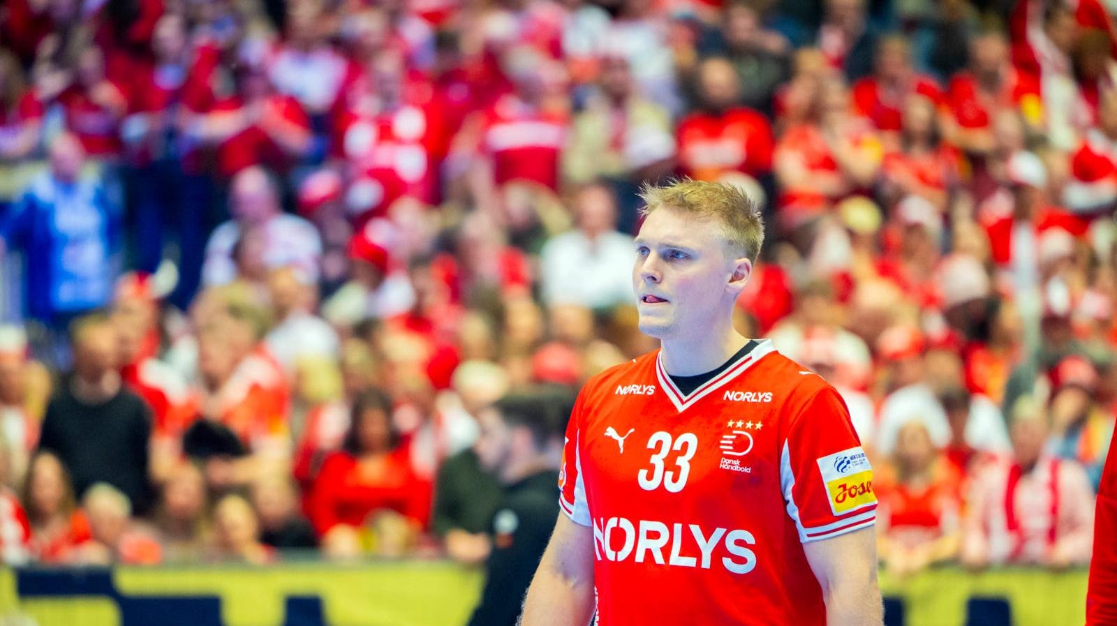 Emil Bergholt kan nu kalde sig far til to.