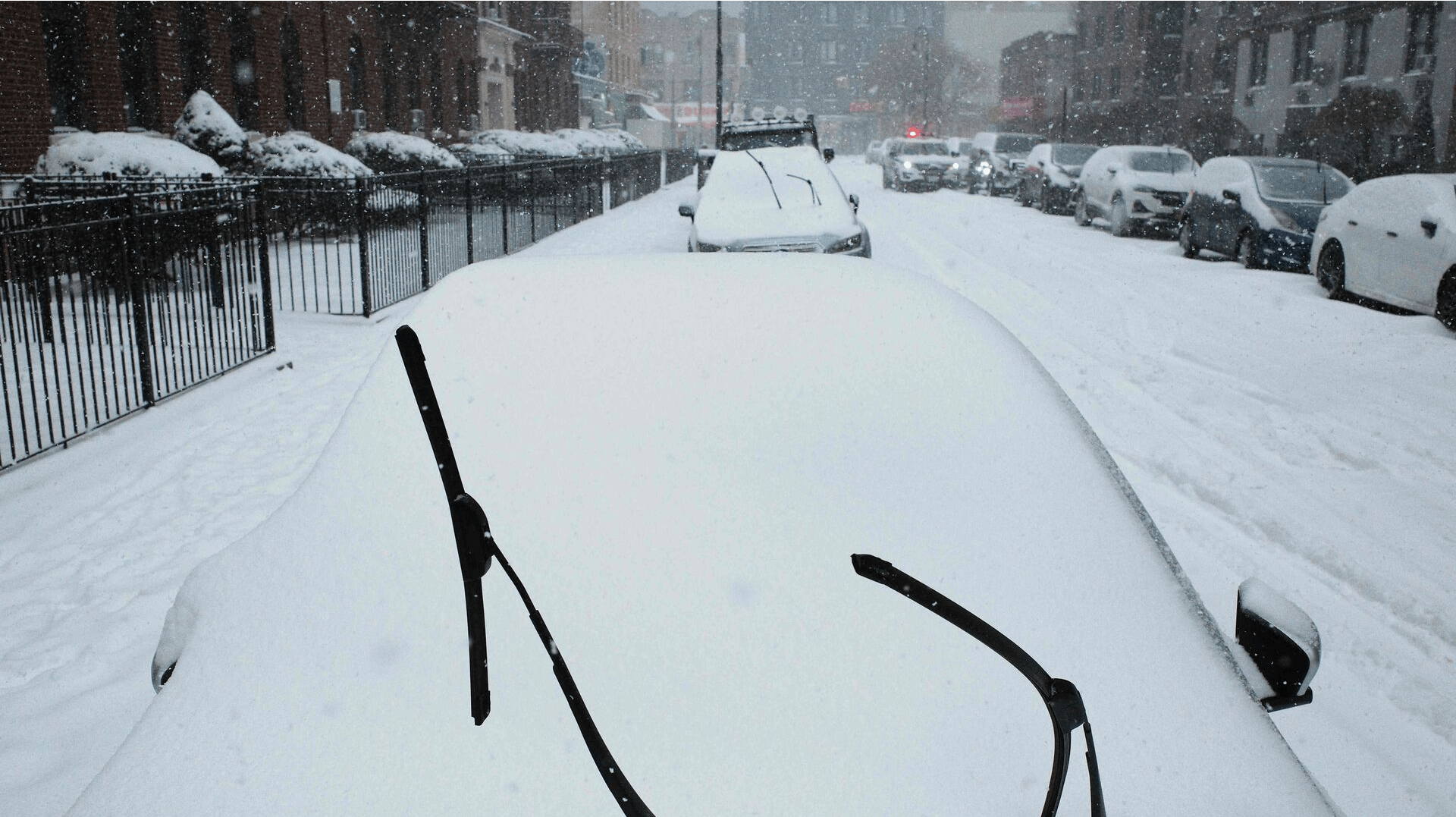 Det er rigtig koldt i New York for tiden.