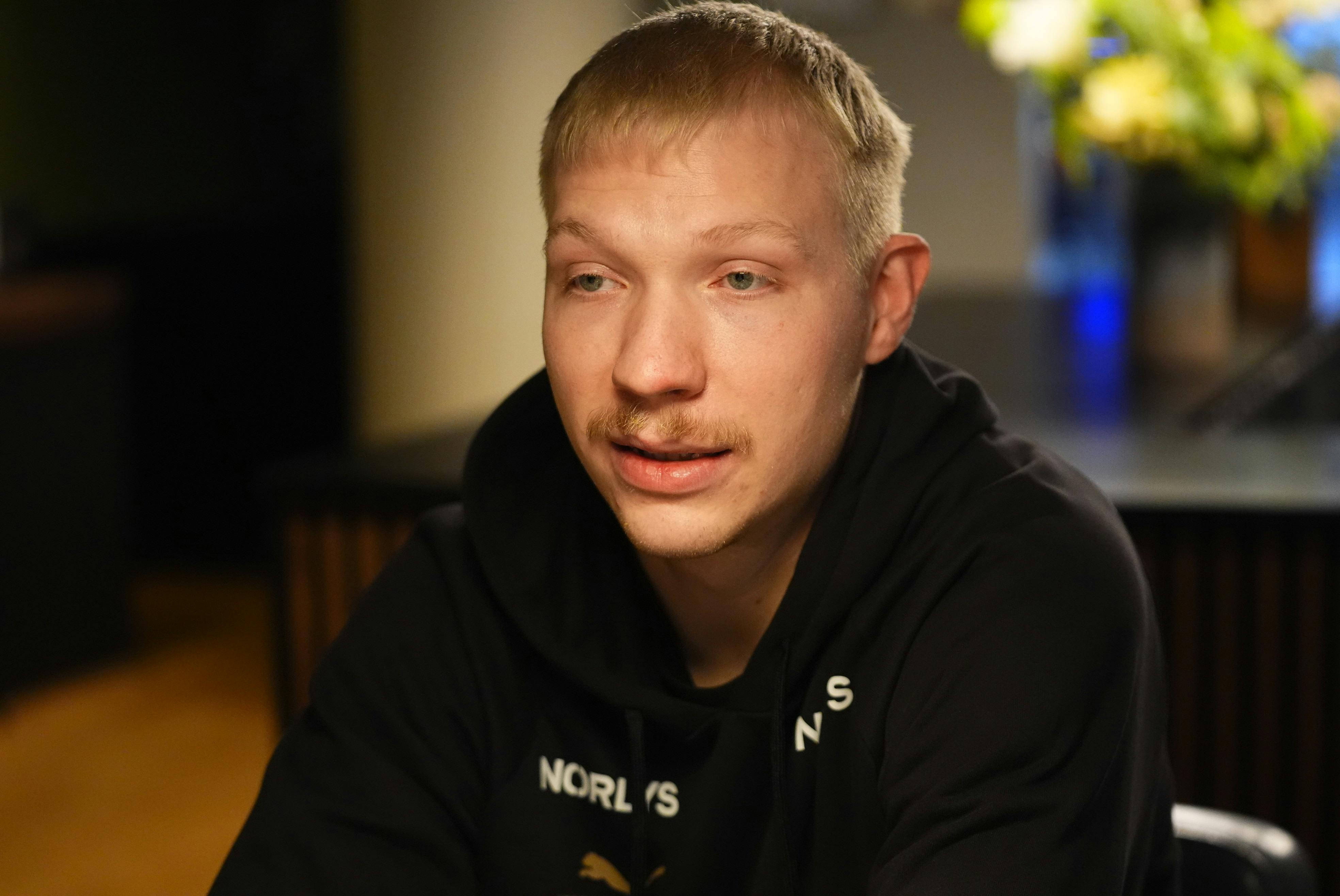 Det er første slutrunde for Magnus Saugstrup, efter han blev far til nummer to.