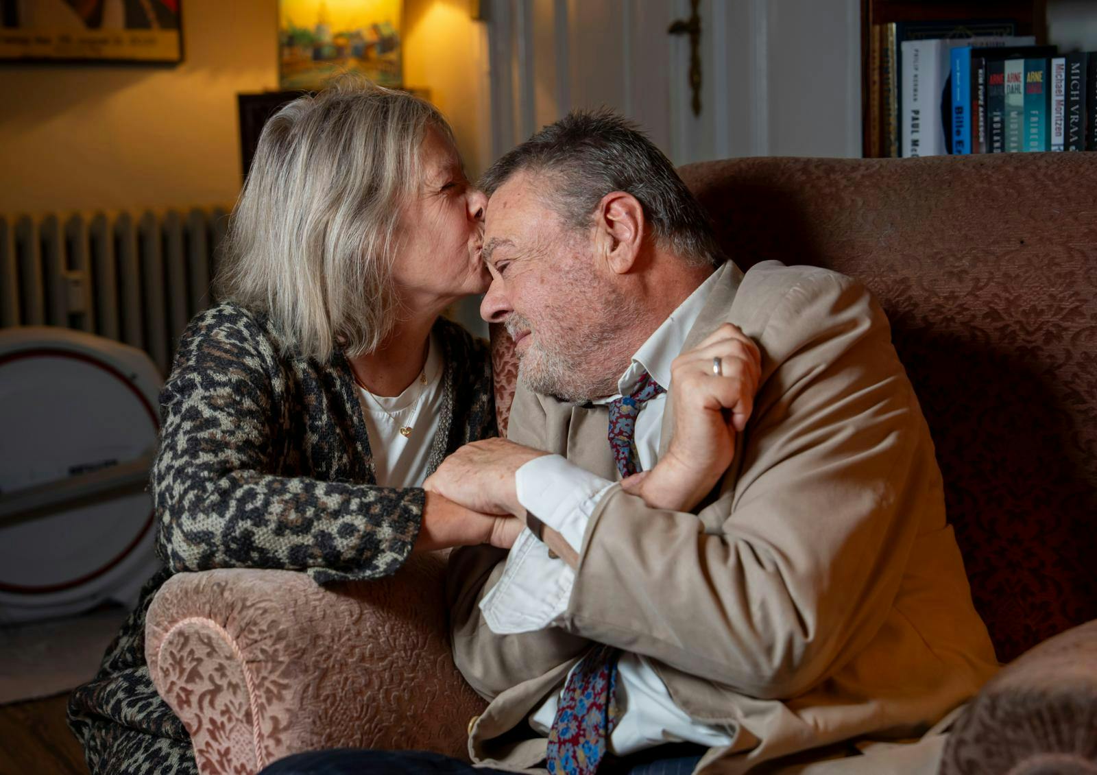 Tommy Kenter sammen med sin hustru Janne, der har været en uvurderlig støtte i den svære tid efter datterens død.