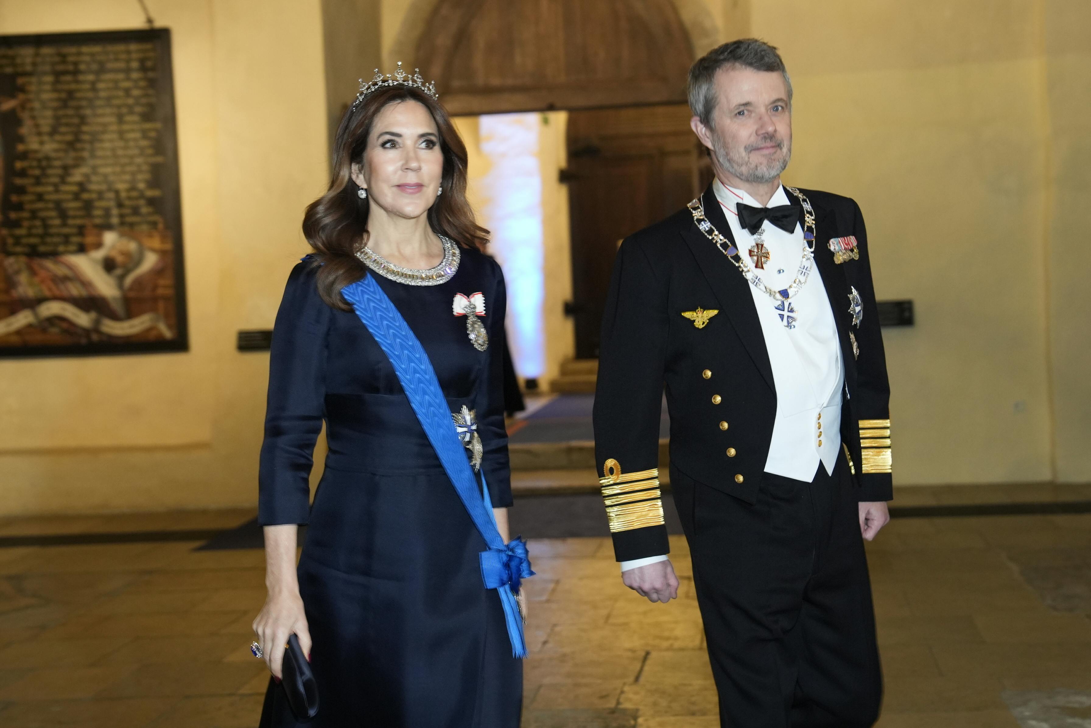 Kong Frederik, dronning Mary