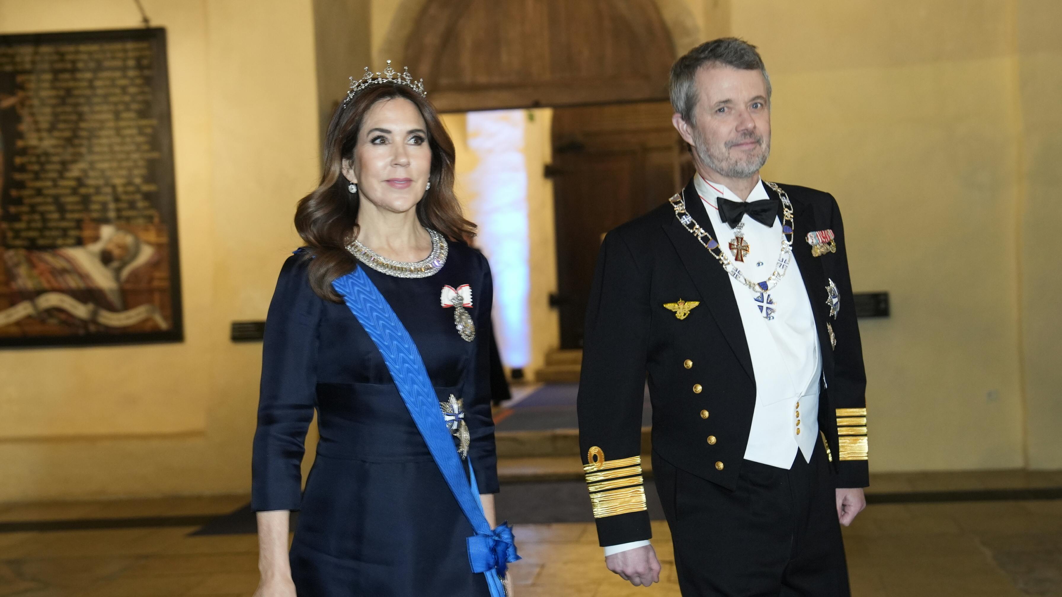 Kong Frederik, dronning Mary