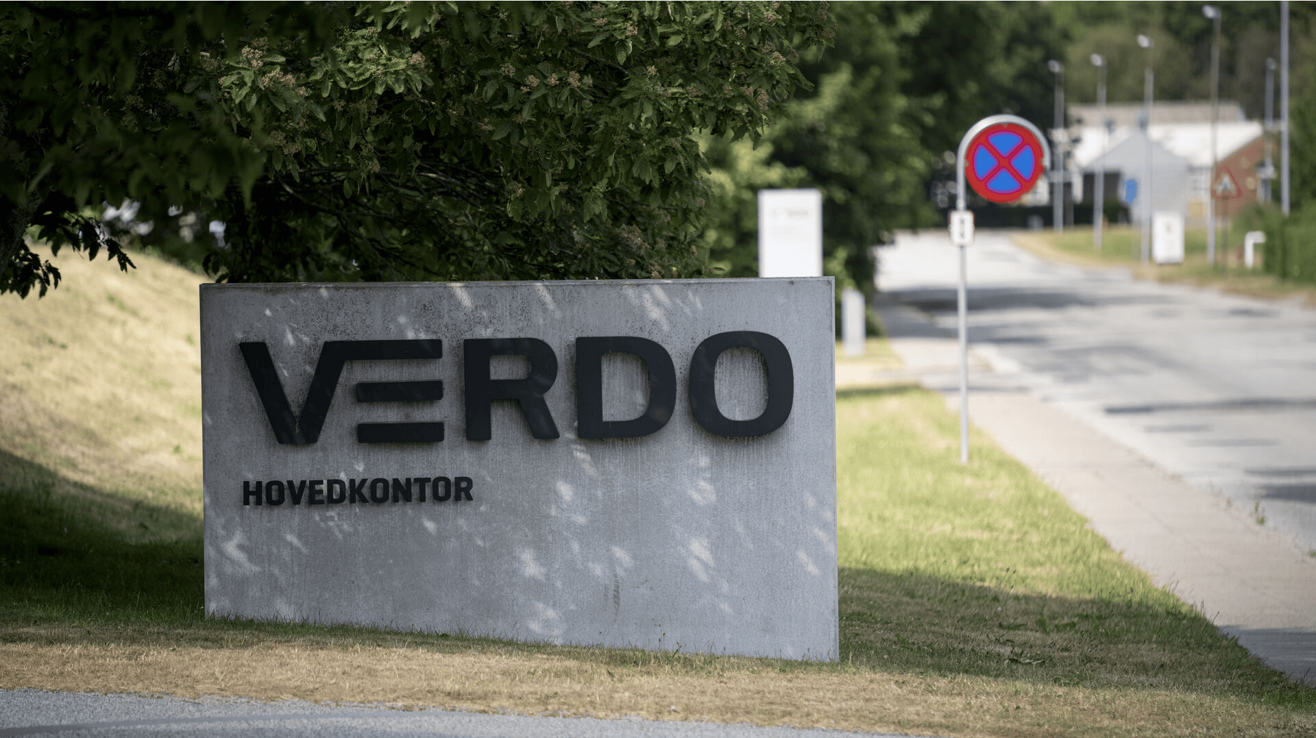 Verdo forsyner varme, vand og el til private og erhvervsvirksomheder, Randers torsdag den 15. juni 2023.. (Foto: Bo Amstrup/Ritzau Scanpix)