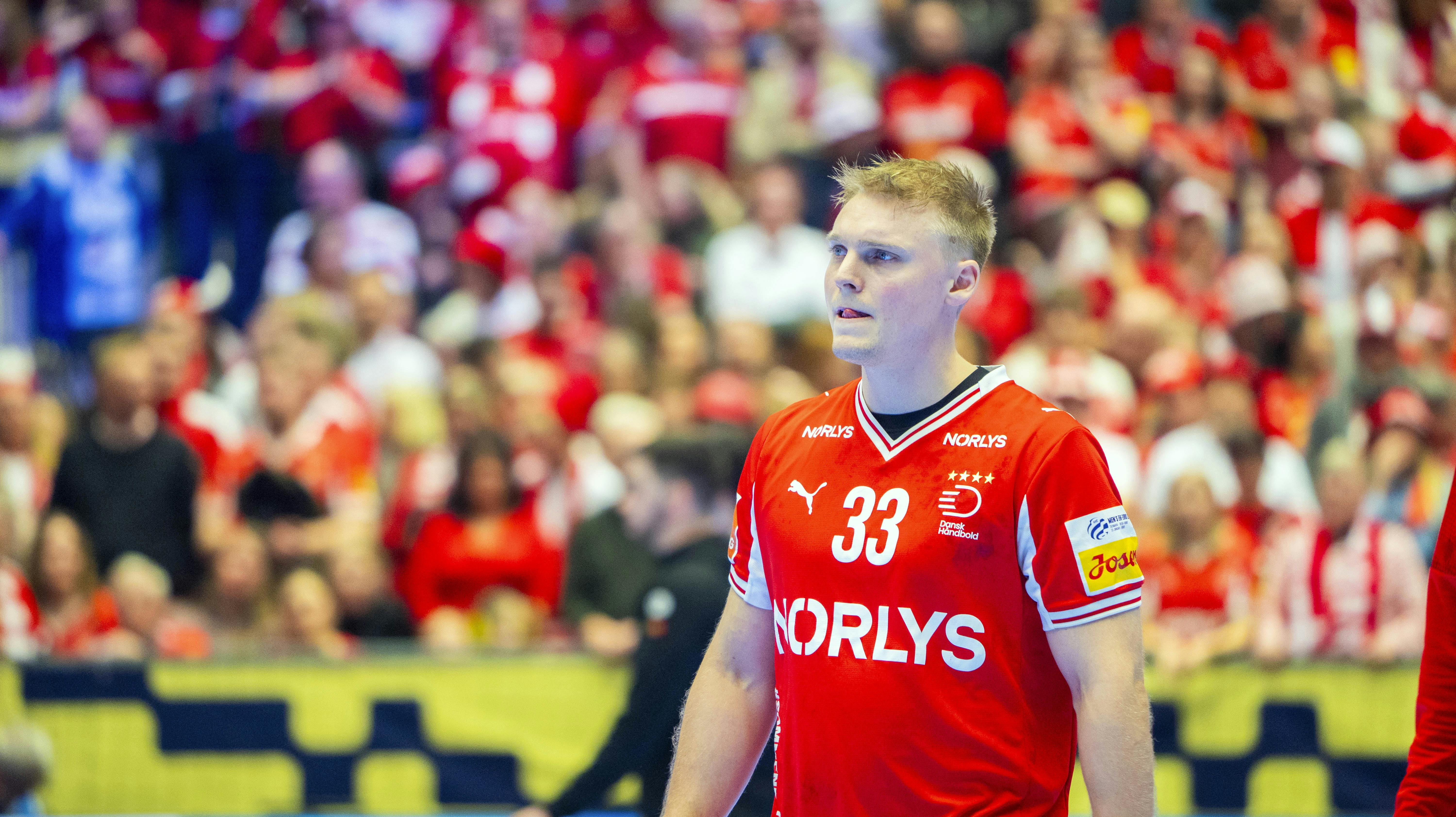 Emil Bergholt kommer ikke til at spille mere ved EM. Det oplyser Dansk Håndbold.