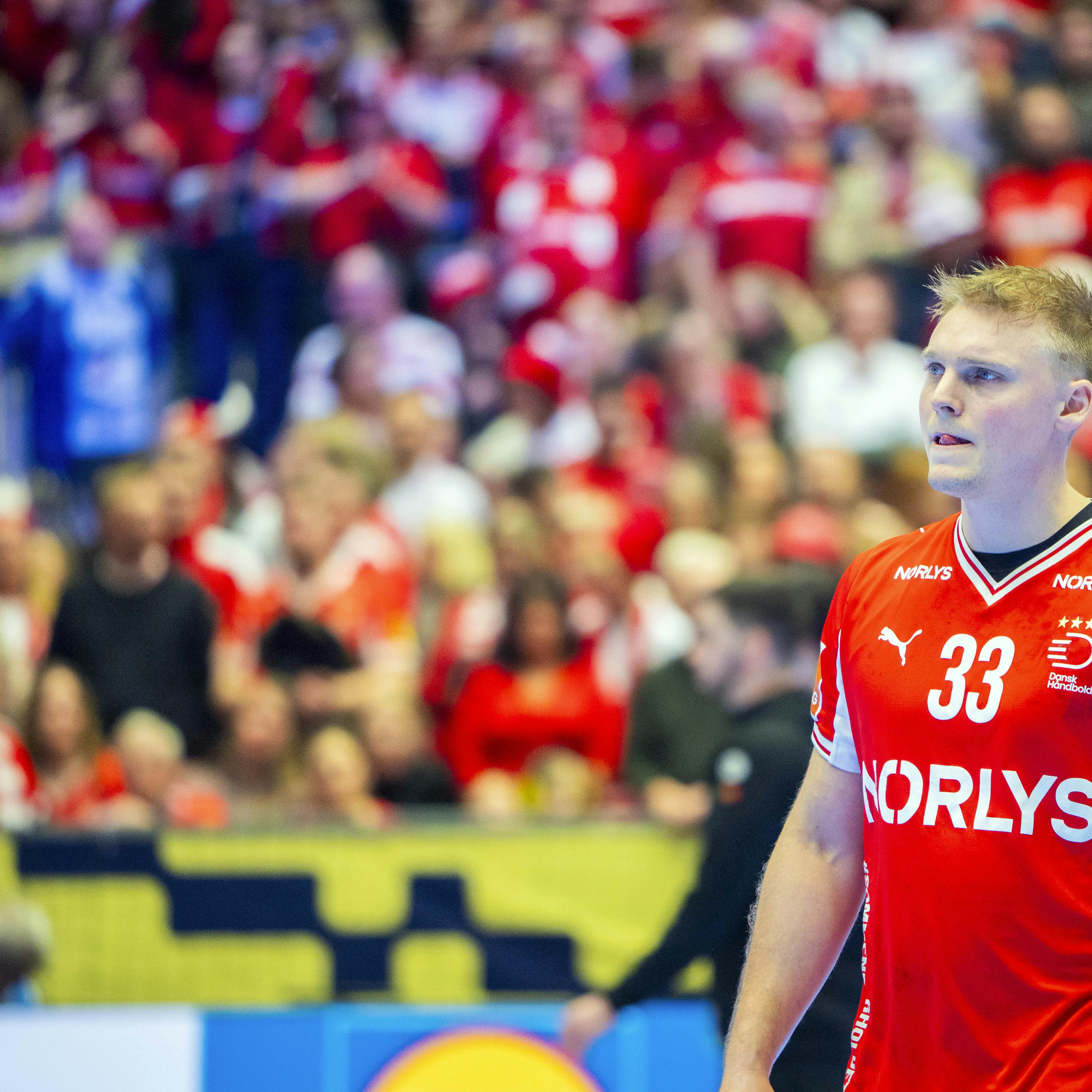 Emil Bergholt kommer ikke til at spille mere ved EM. Det oplyser Dansk Håndbold.