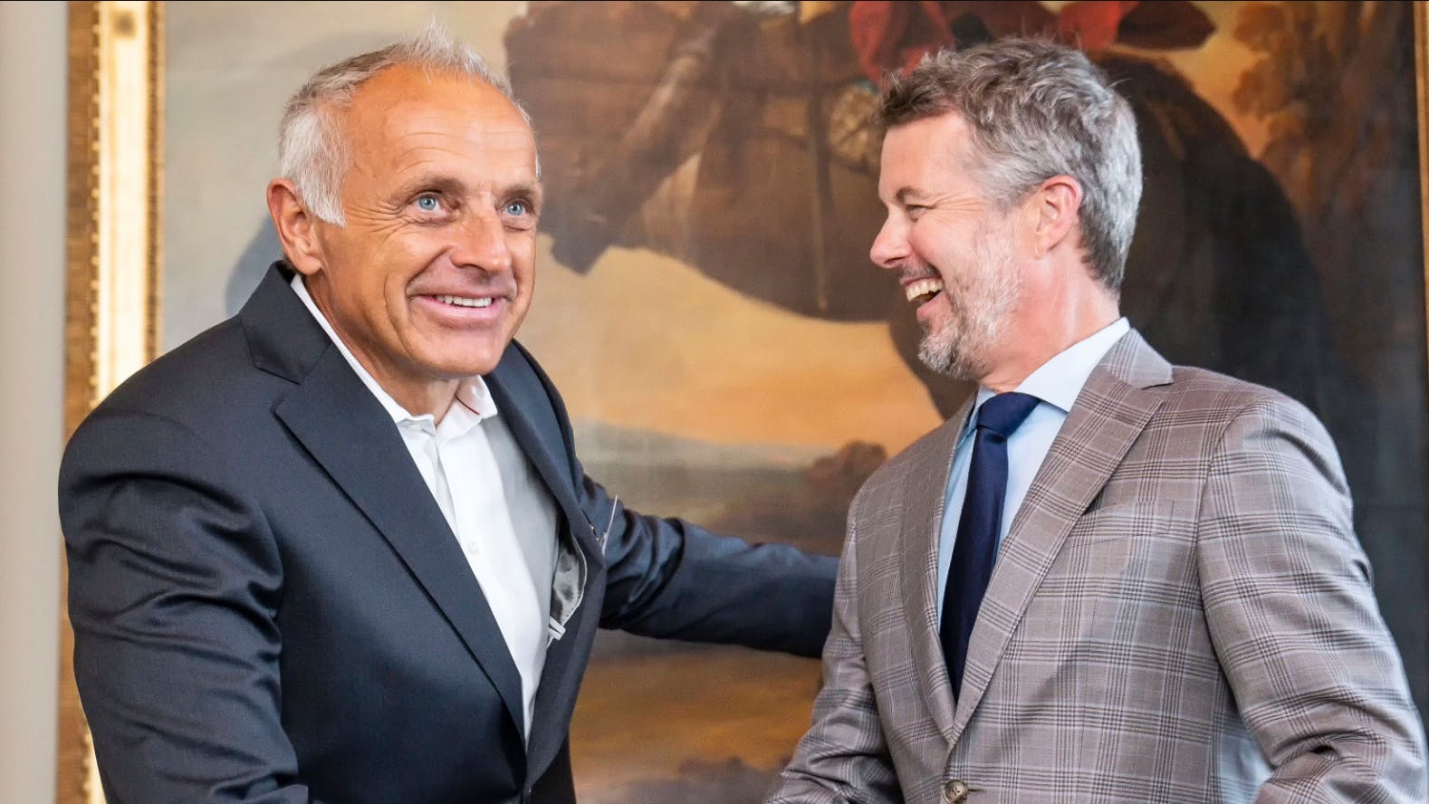 Var der én, som Frederik stolede på, så var det Michael Halbye.