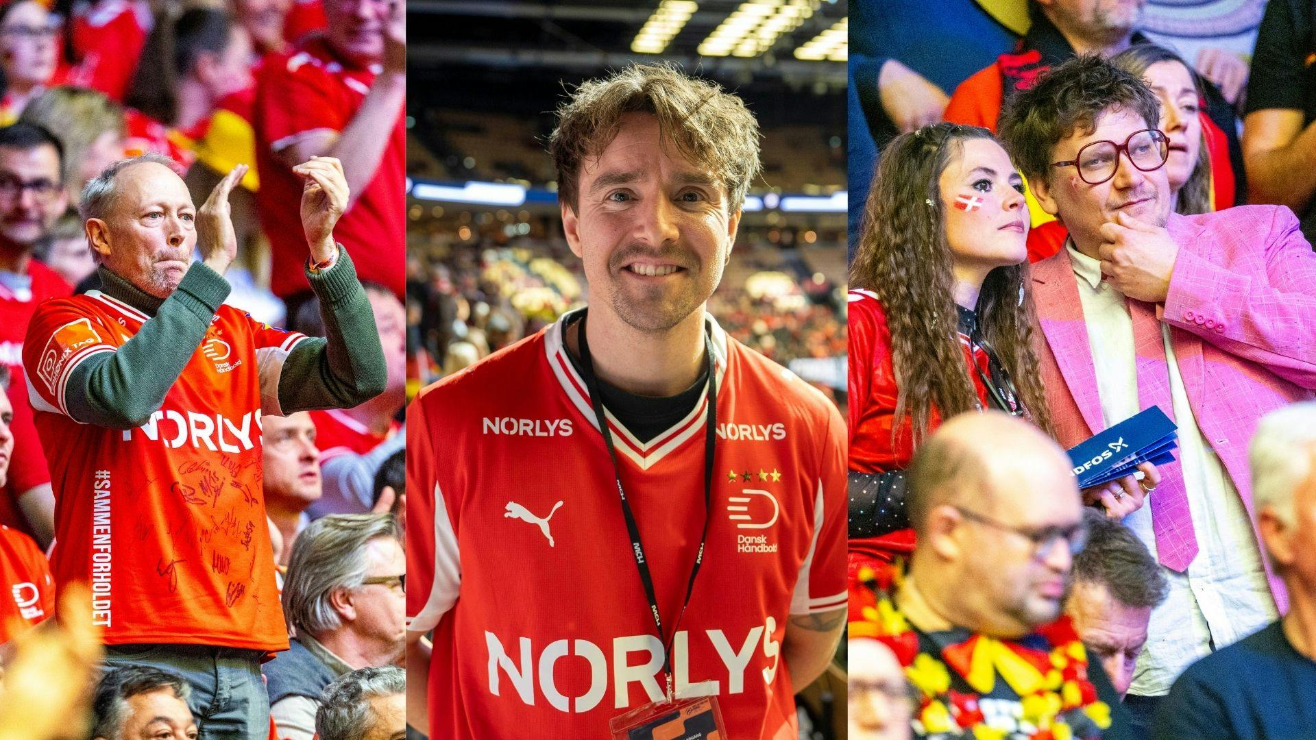 De danske kendisser har gang på gang vist deres støtte til håndboldherrerne under EM-slutrunden. Skulle man dog ikke have billet til weekendens kampe - eller få dem sponsoreret - er det frem med den helt store pengepung.