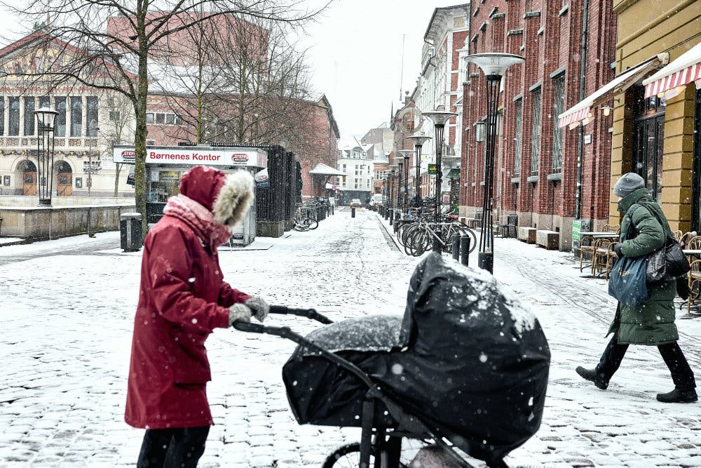 Januar har i år haft kølige temperaturer, ligesom der er faldet sne mange steder rundt omkring i landet. I Aarhus faldt der snedrys den 5. januar.&nbsp;