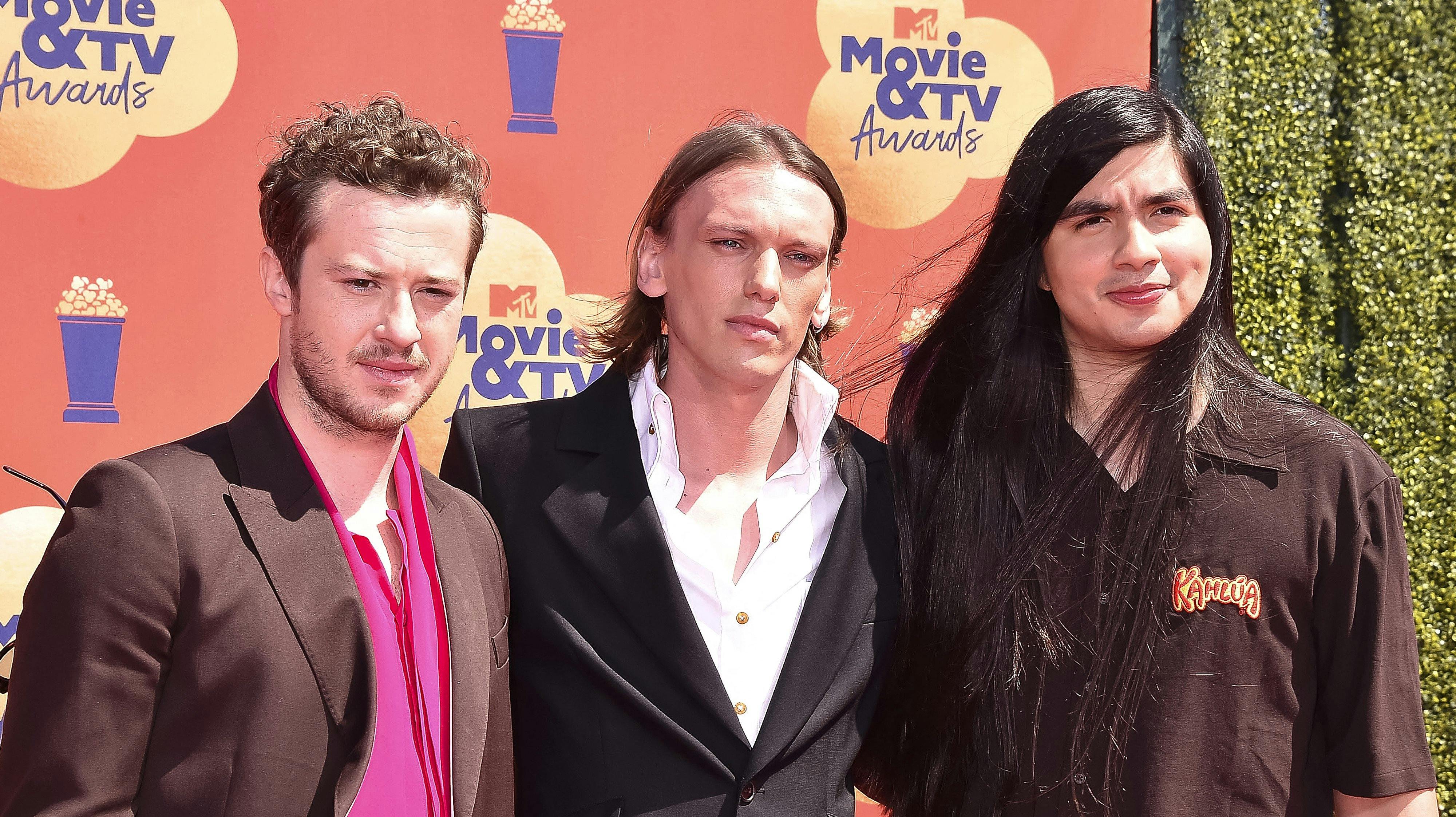 Tom Blyth attends the 2022 MTV Movie and