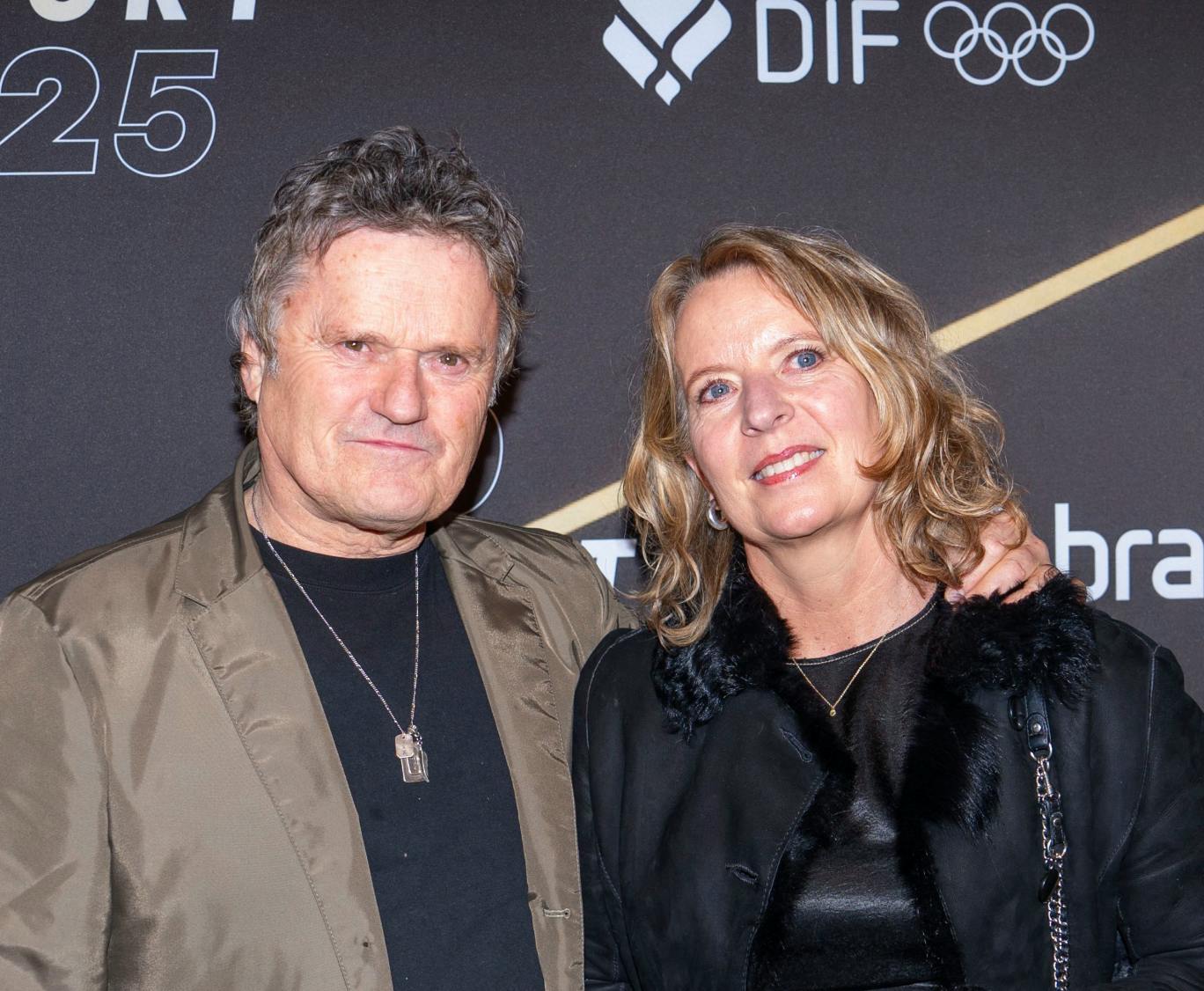 "Sådan nogen som os"-sangeren Poul Krebs med hustruen Ulla.