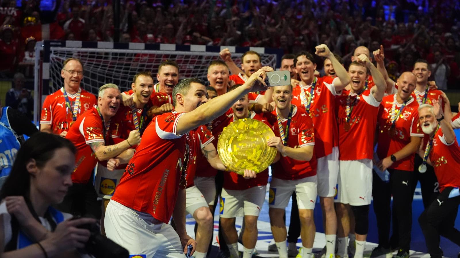 EM-finale i håndbold 1. februar 2026