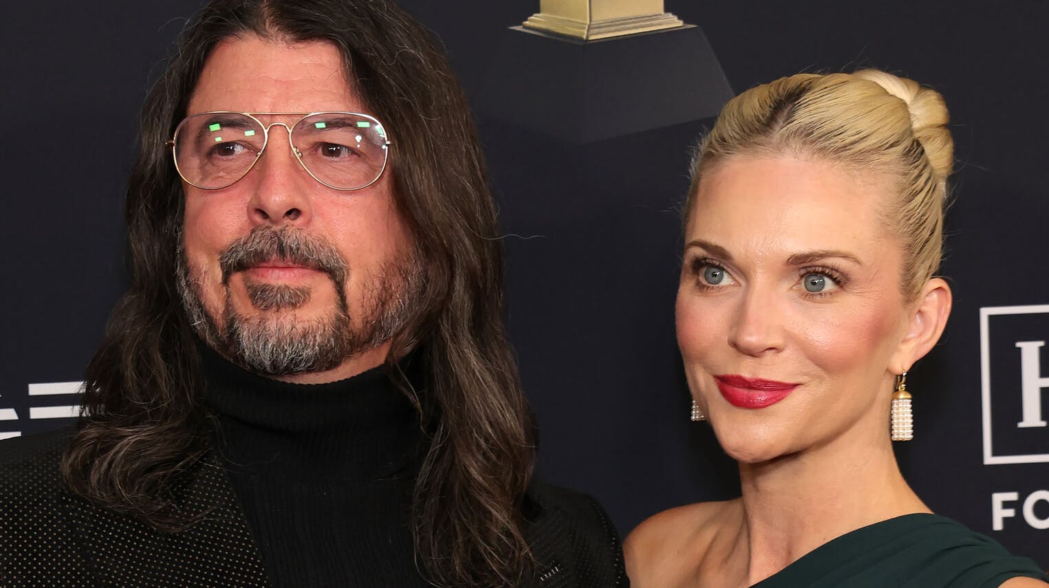 Dave Grohl and Jordyn Blum at the Pre-GRAMMY Gala & GRAMMY Salute to Industry Icons Honoring Avery Lipman and Monte Lipman, The Beverly Hilton, Los Angeles, USA, 31 January 2026, Credit:Faye Sadou / Avalon