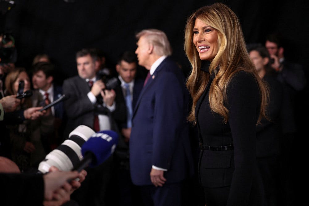 Donald Trump og Melania var til premiere på dokumentarfilmen "Melania" torsdag i sidste uge.&nbsp;