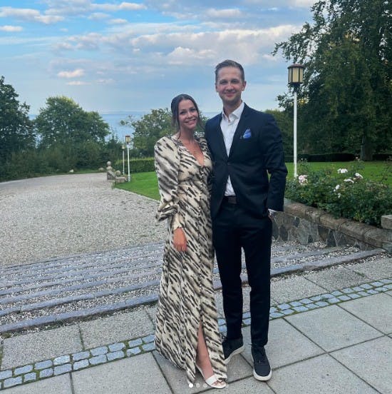 Parret fandt sammen i 2017 og blev gift i 2024.