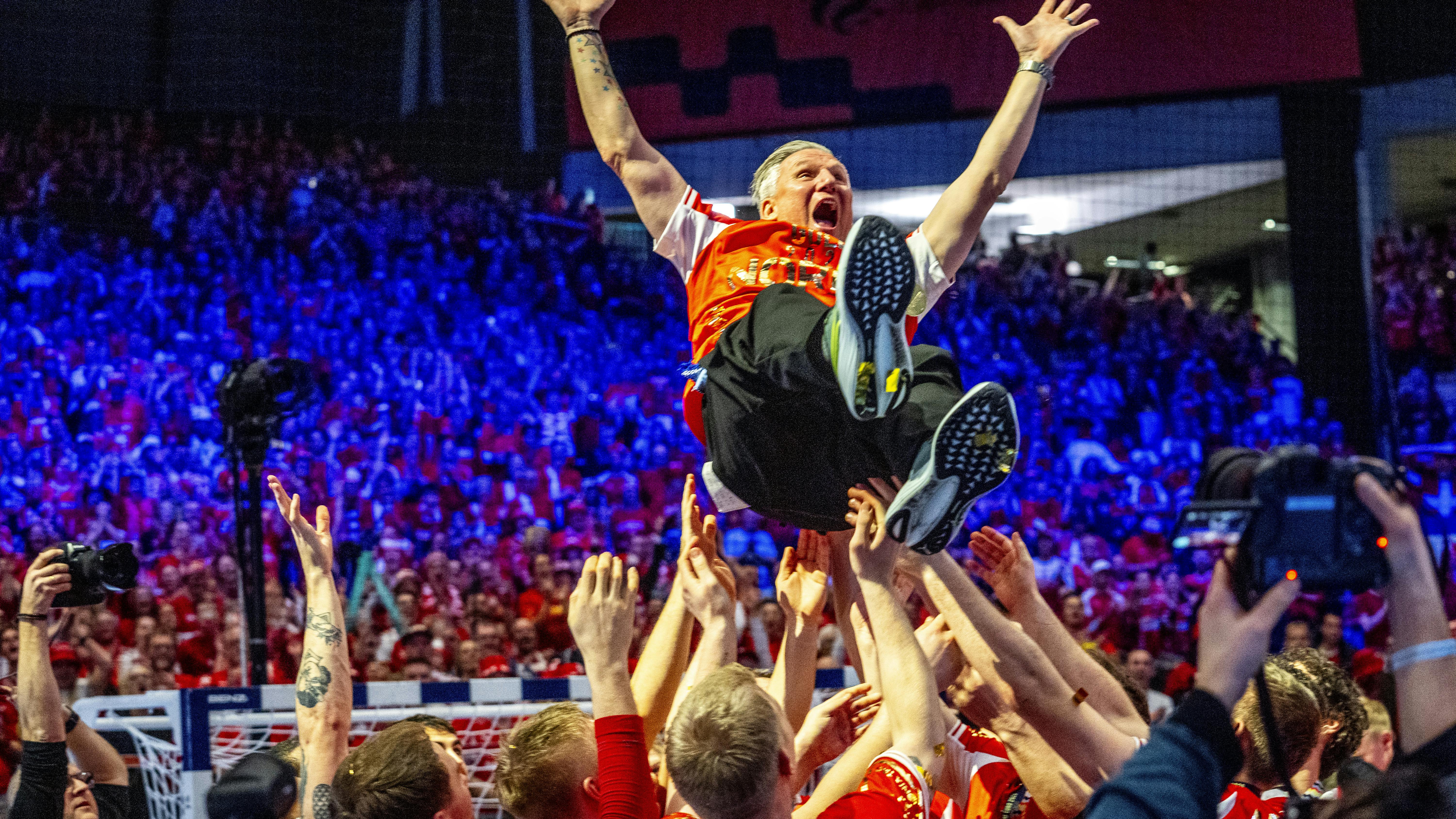 Danskerne kunne ikke få nok af Nikolaj Jacobsen og håndboldherrerne.