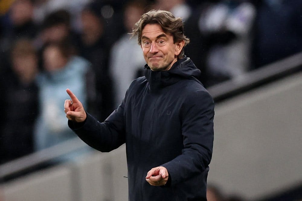 Thomas Frank har været cheftræner i Tottenham siden starten af denne sæson. (Arkivfoto).&nbsp;&nbsp;