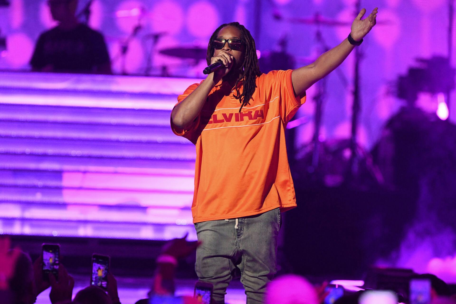 Rapper Lil Jon performs on stage during the iHeartRadio Music Festival at the T-Mobile arena in Las Vegas, Nevada on September 22, 2018. Valerie MACON / AFP